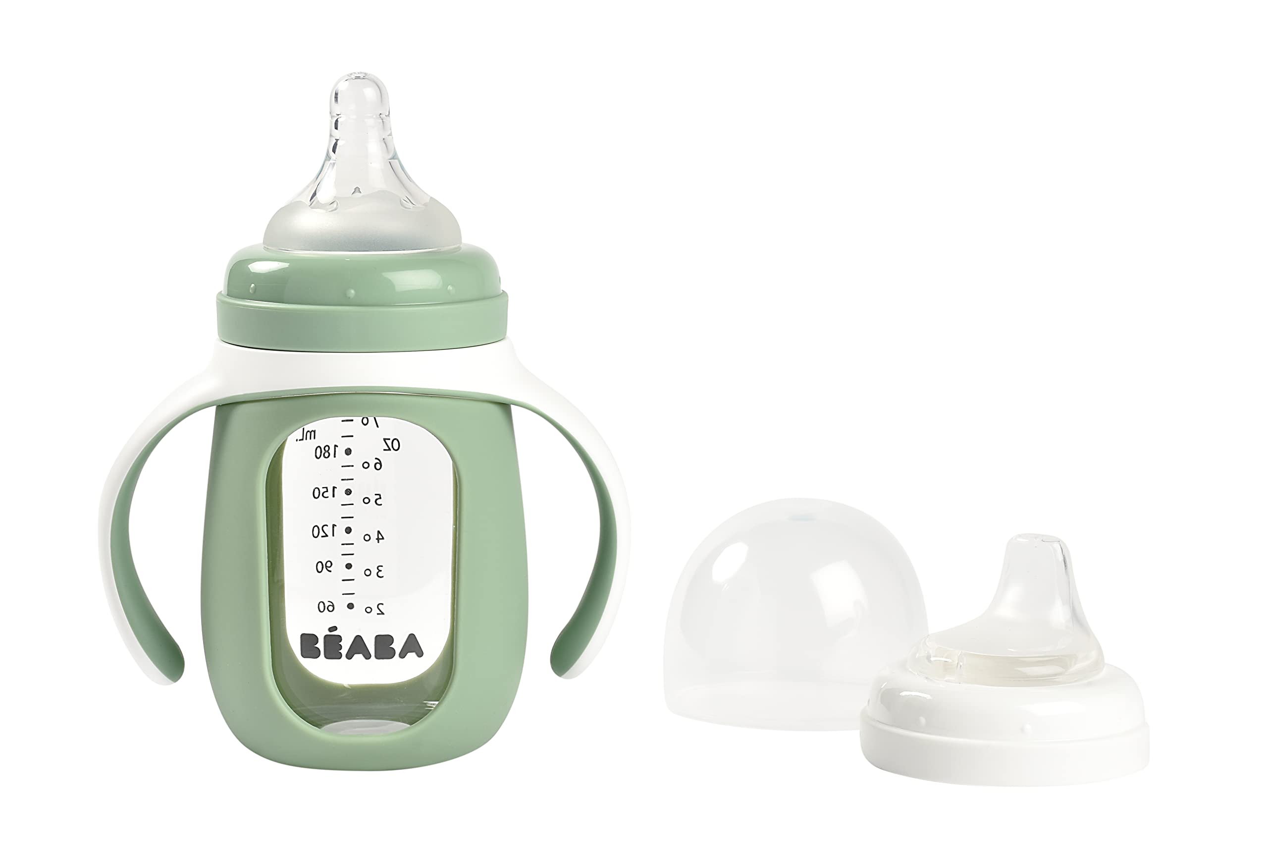 b-aba-trinklernbecher-2-in-1-glas-mit-silikonh-lle-100-wasserdicht-abnehmbare-gr image 7