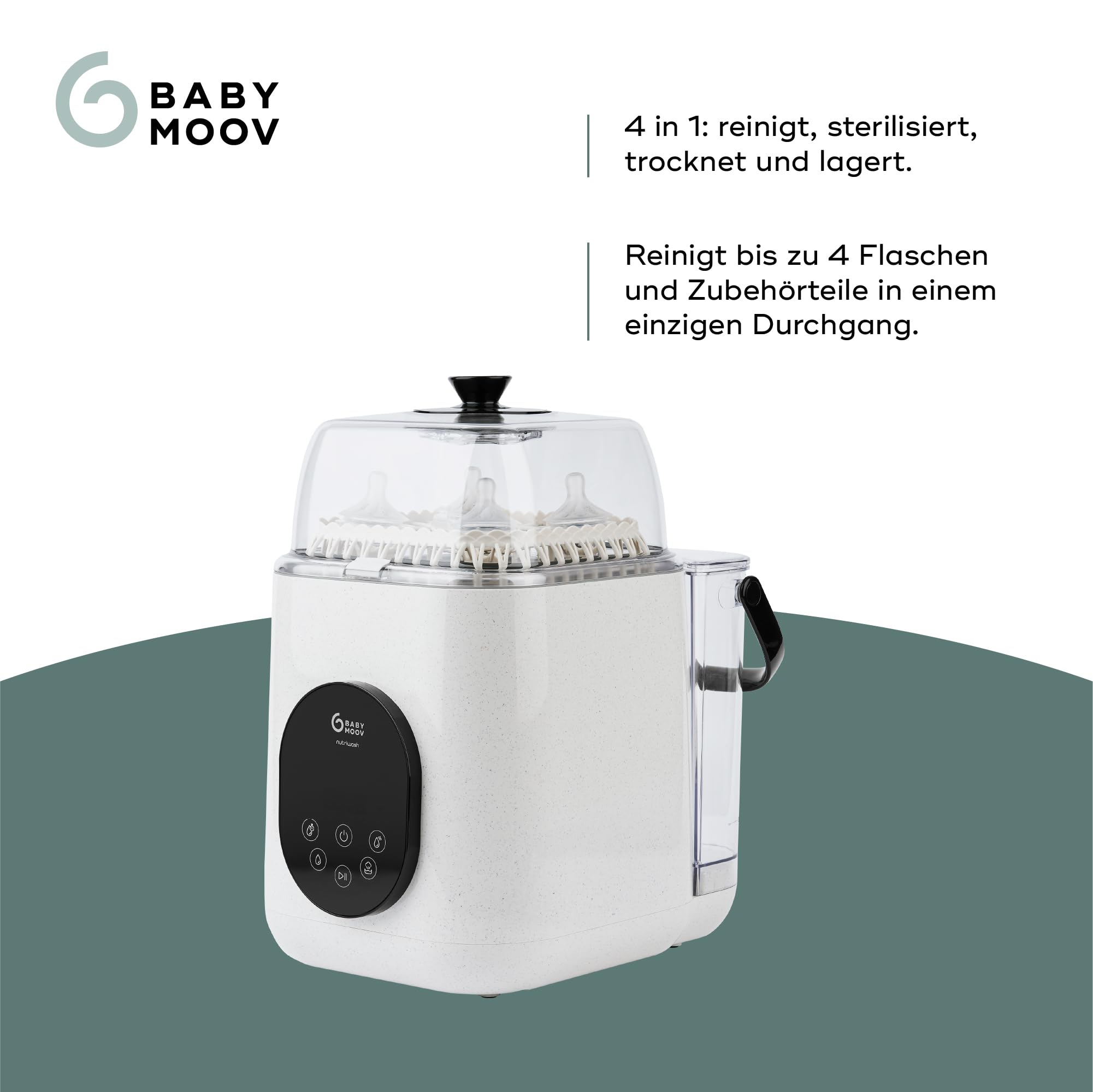 babymoov-nutriwash-4-in-1-elektrischer-sterilisator-flaschenreiniger-reinigt-ste image 3