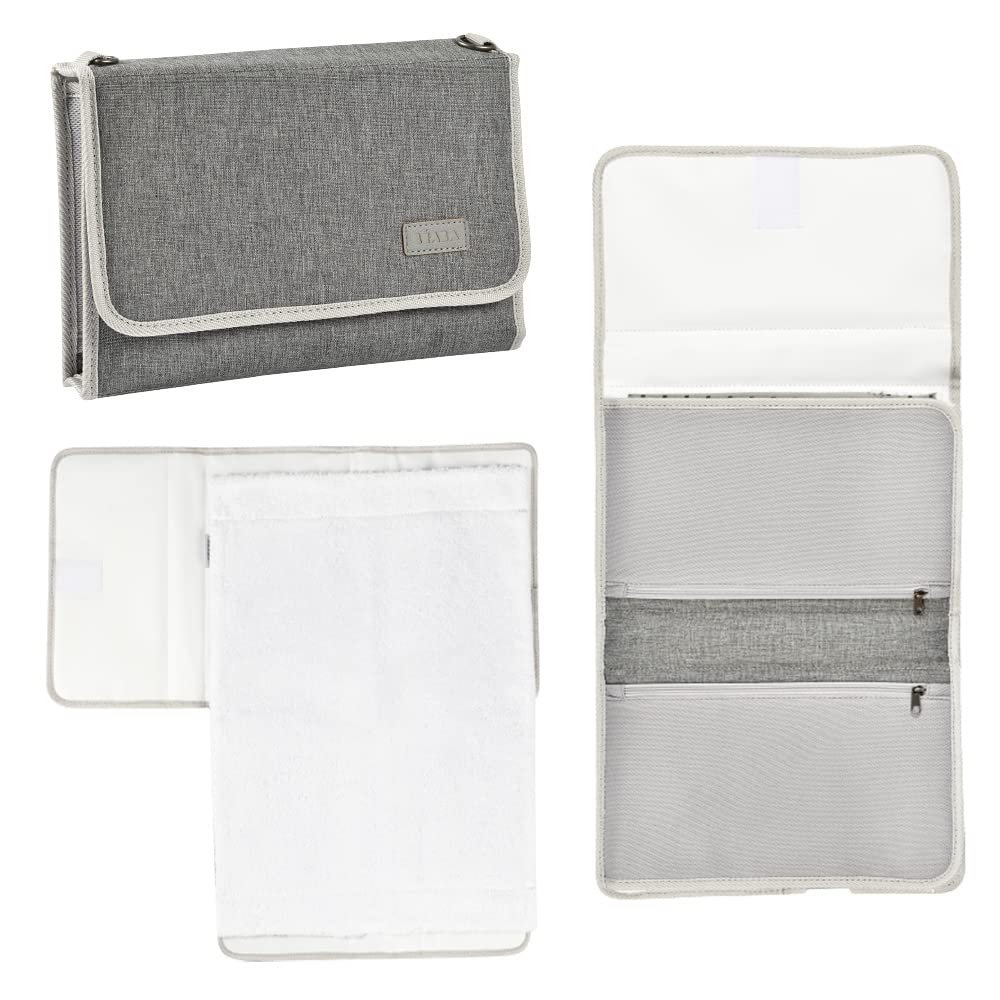 b-aba-wickeltasche-gen-ve-grau-kompakte-wickeltasche-mit-wickelunterlage-aus-100 image 1