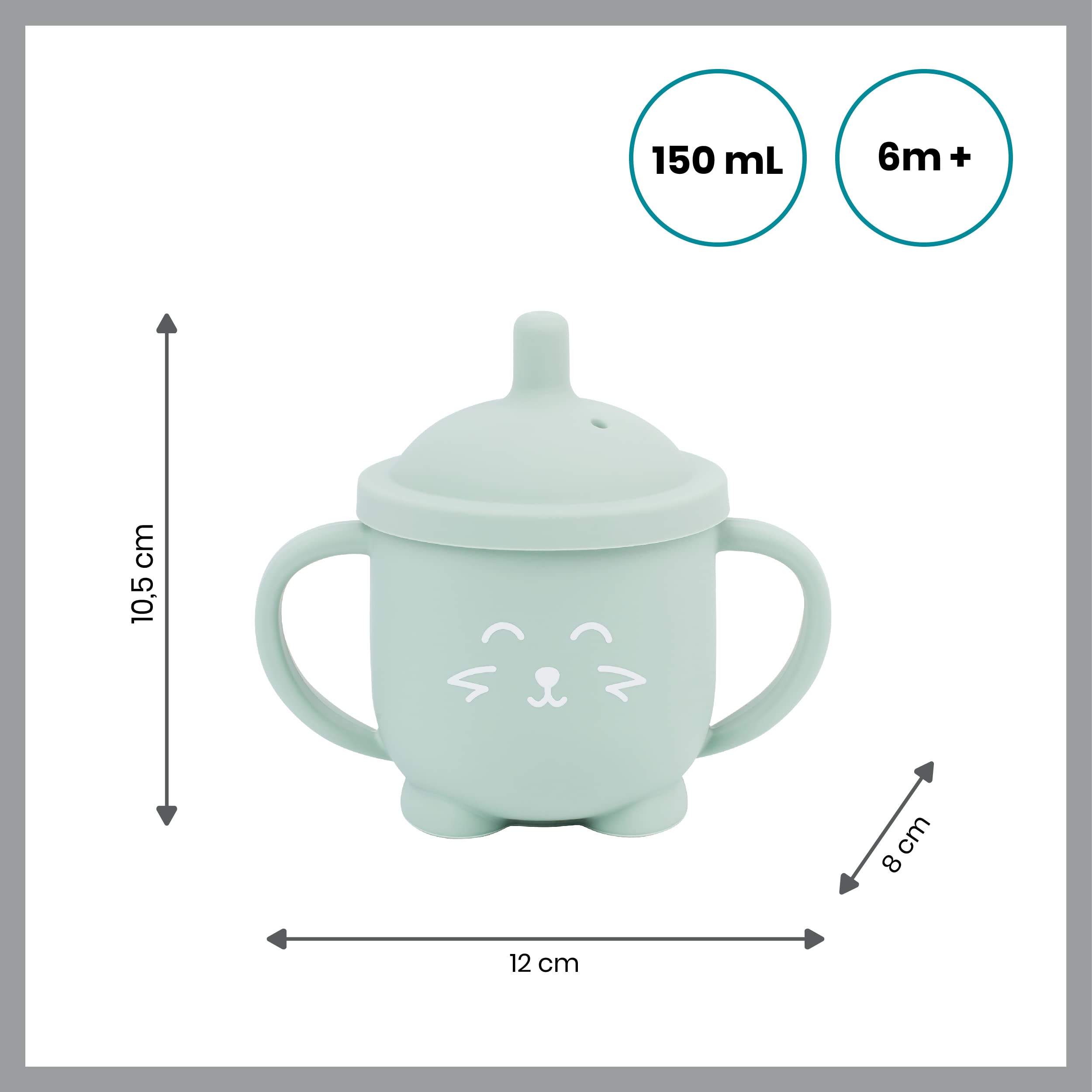 babymoov-isy-cup-trinklernbecher-mit-strohhalm-150-ml-auslaufsicher-ab-6-monaten image 6