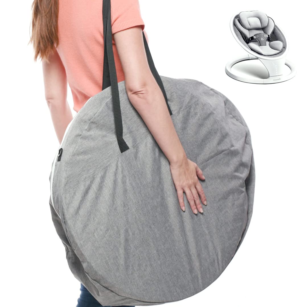 munchkin-babyschaukel-reise-und-aufbewahrungstasche-grau-transporttasche-mit-gri image 1