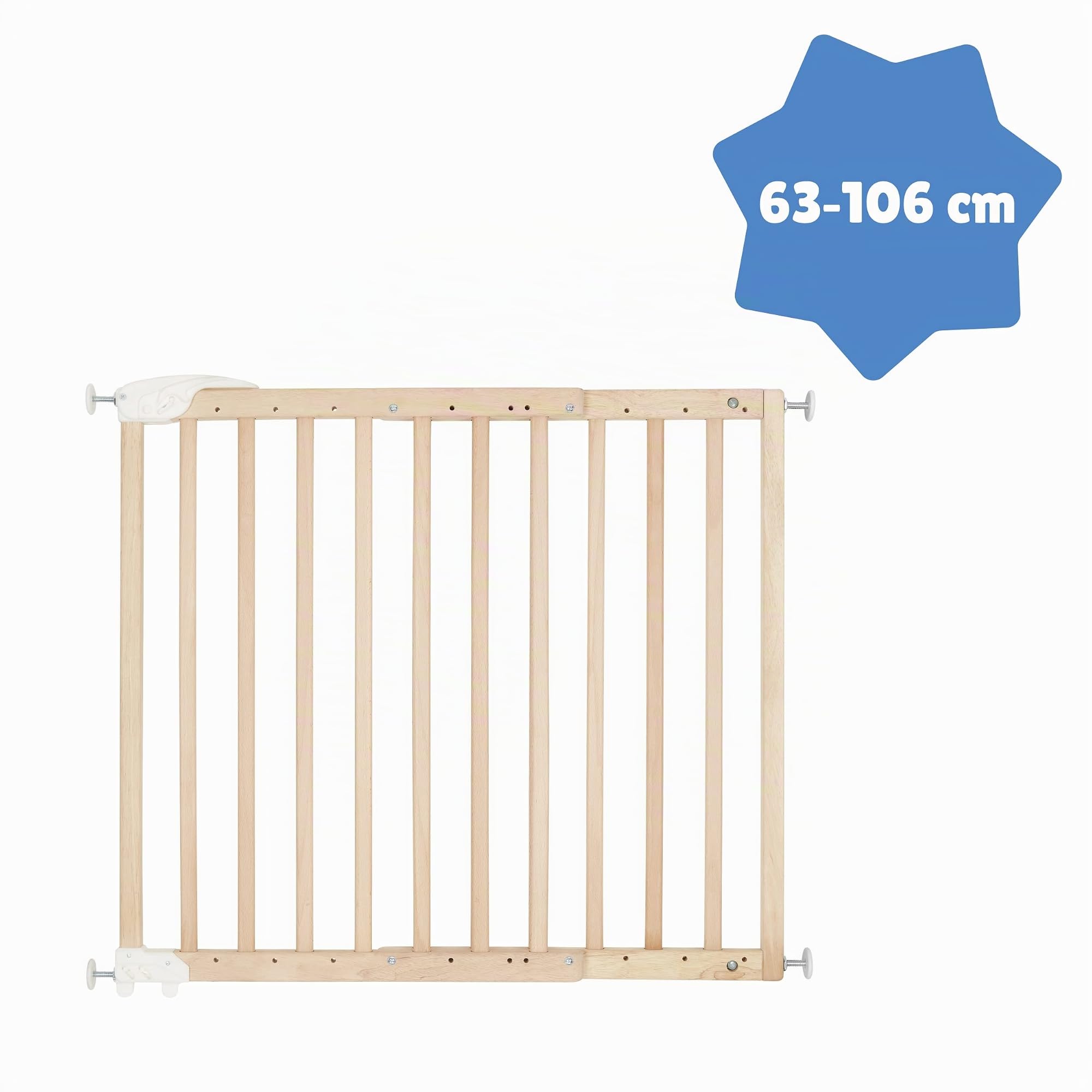 badabulle-deco-pop-ausziehbares-babygitter-aus-holz-63-106-cm-schraub-oder-druck image 4