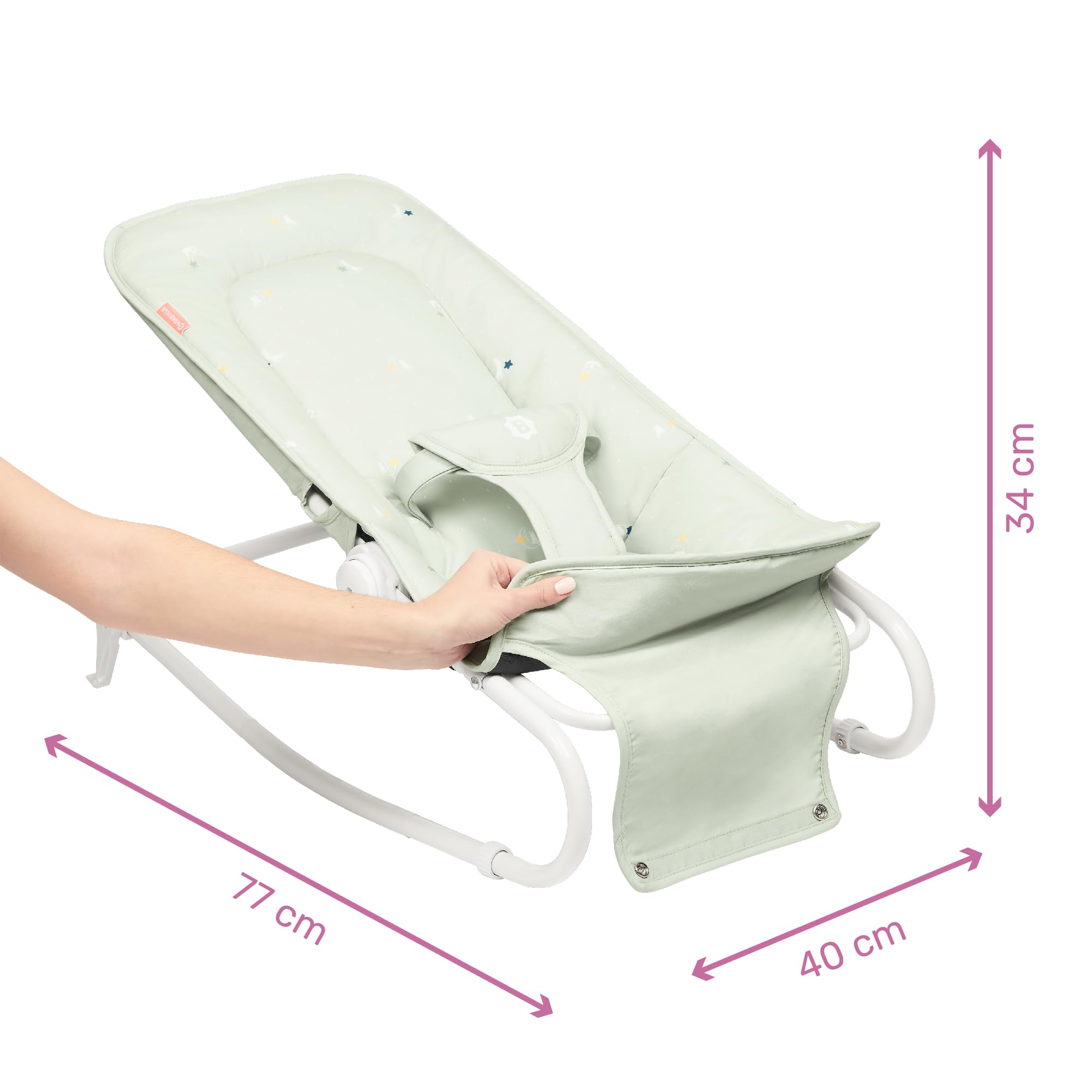 badabulle-babywippe-lichen-faltbar-verstellbare-r-ckenlehne-3-punkt-sicherheitsg image 7