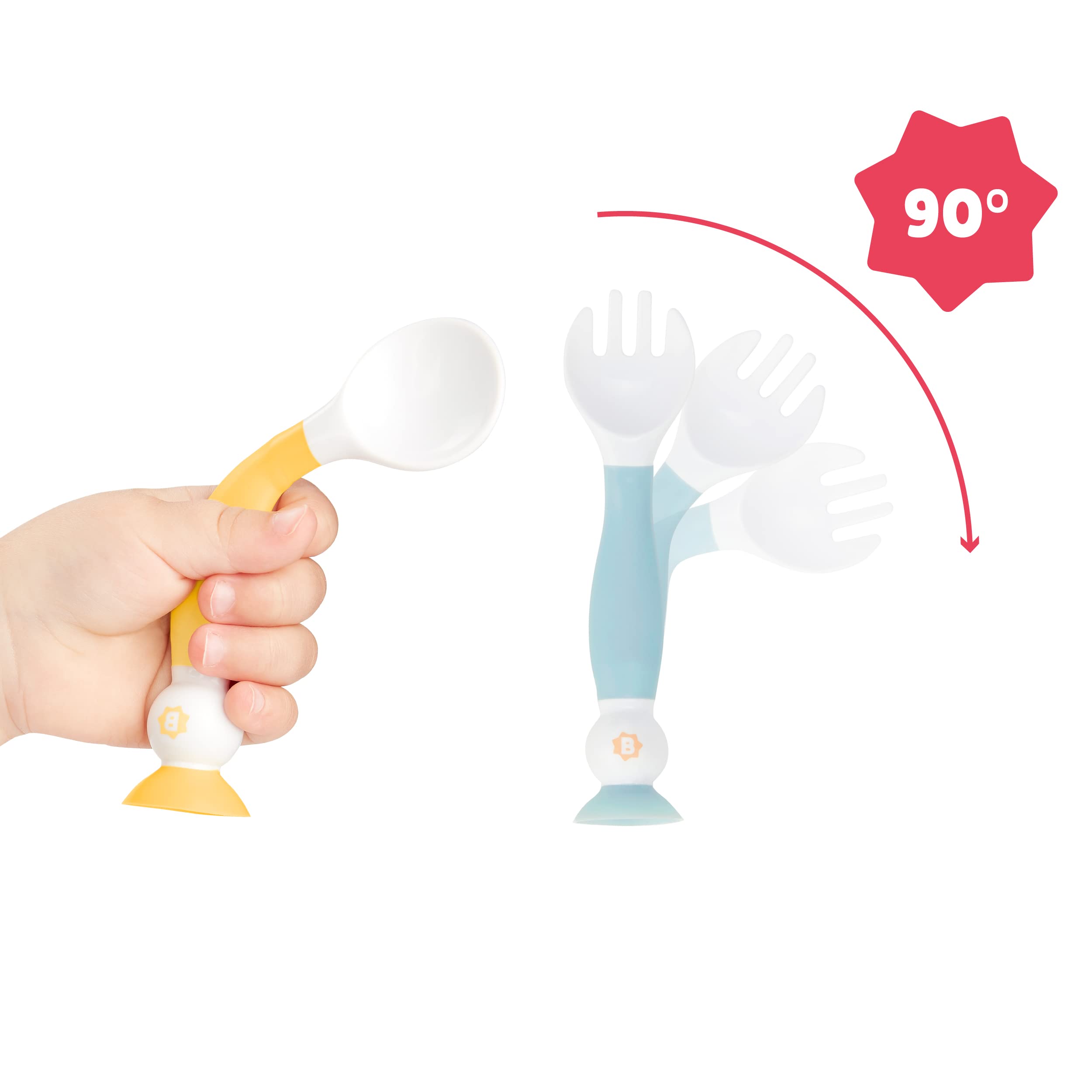 badabulle-2-teiliges-esslernbesteck-flexibler-l-ffel-und-gabel-beidh-ndig-geeign image 3