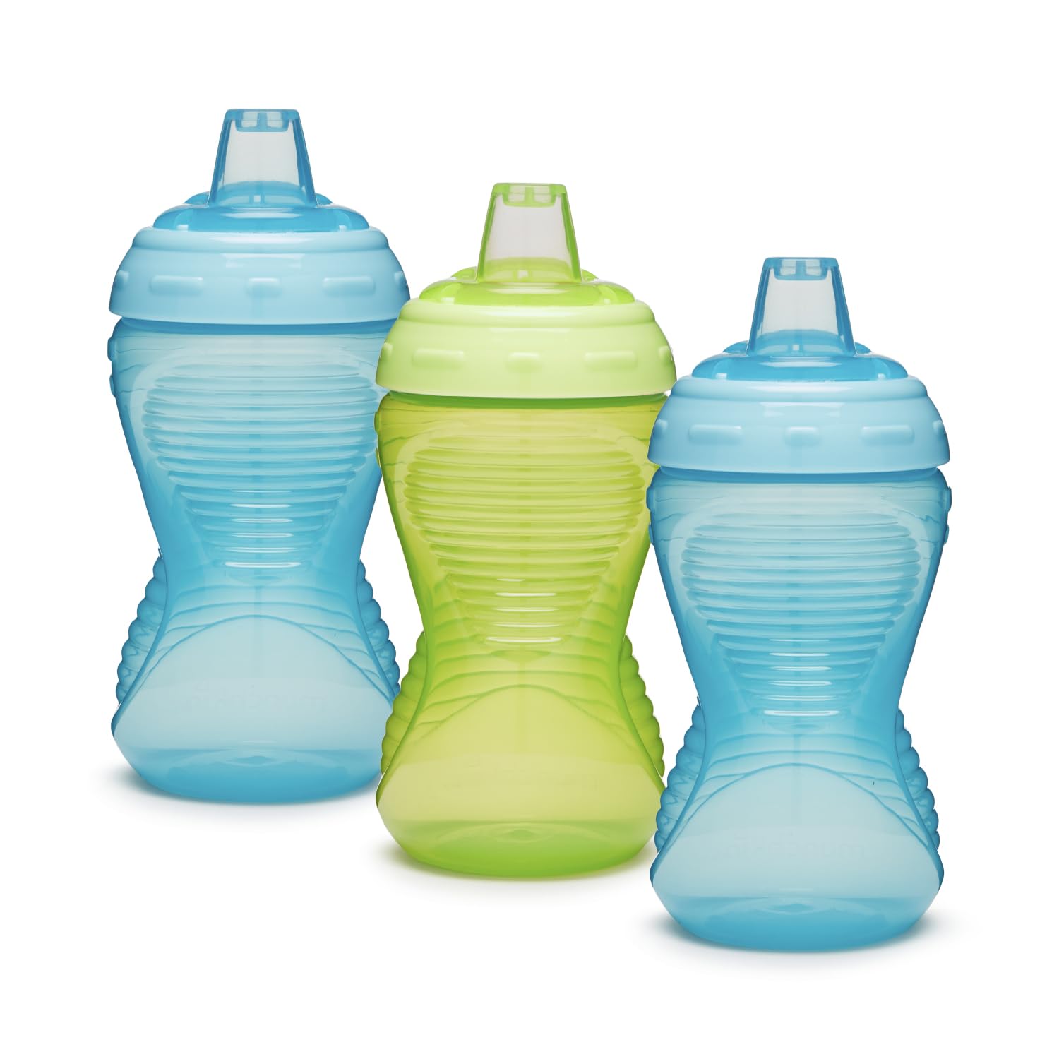munchkin-mighty-grip-trinklernbecher-3er-pack-296-ml-weicher-silikonschnabel-aus image 6