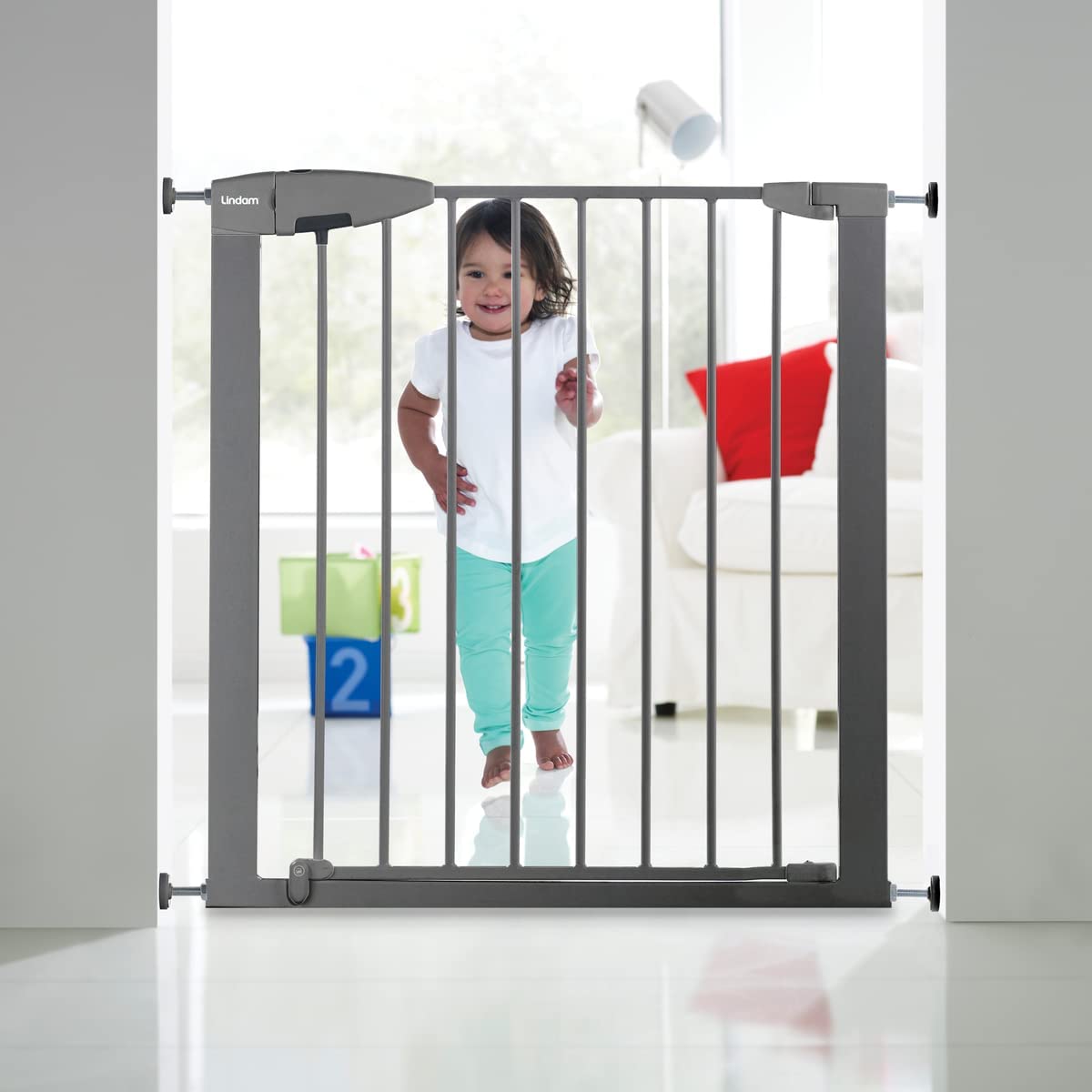 munchkin-lindam-sure-shut-t-rgitter-zum-klemmen-ohne-bohren-73-79-cm-ausziehbar- image 1