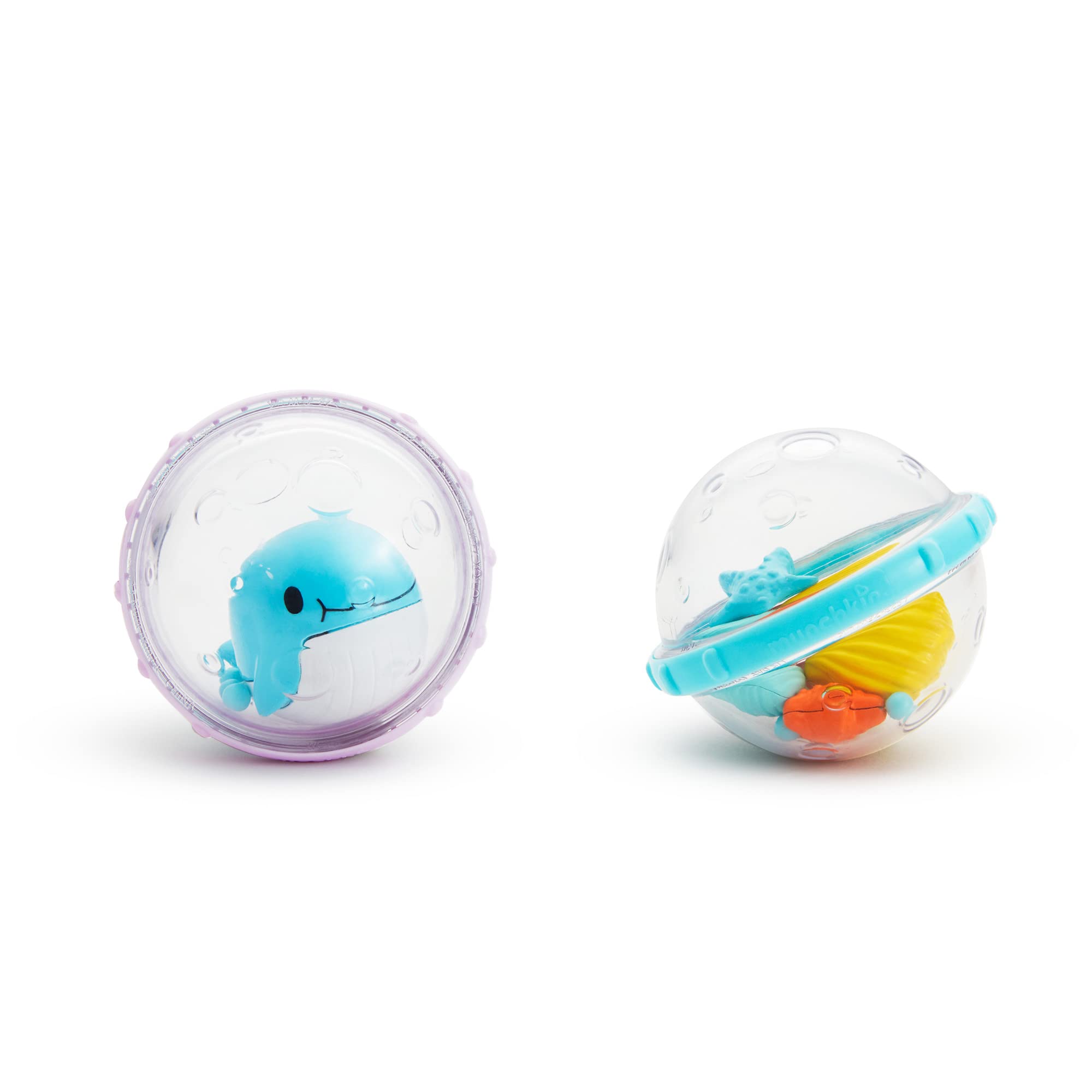 munchkin-float-and-play-bubbles-badespielzeug-2er-set-schwimmende-spielblasen-mi image 2