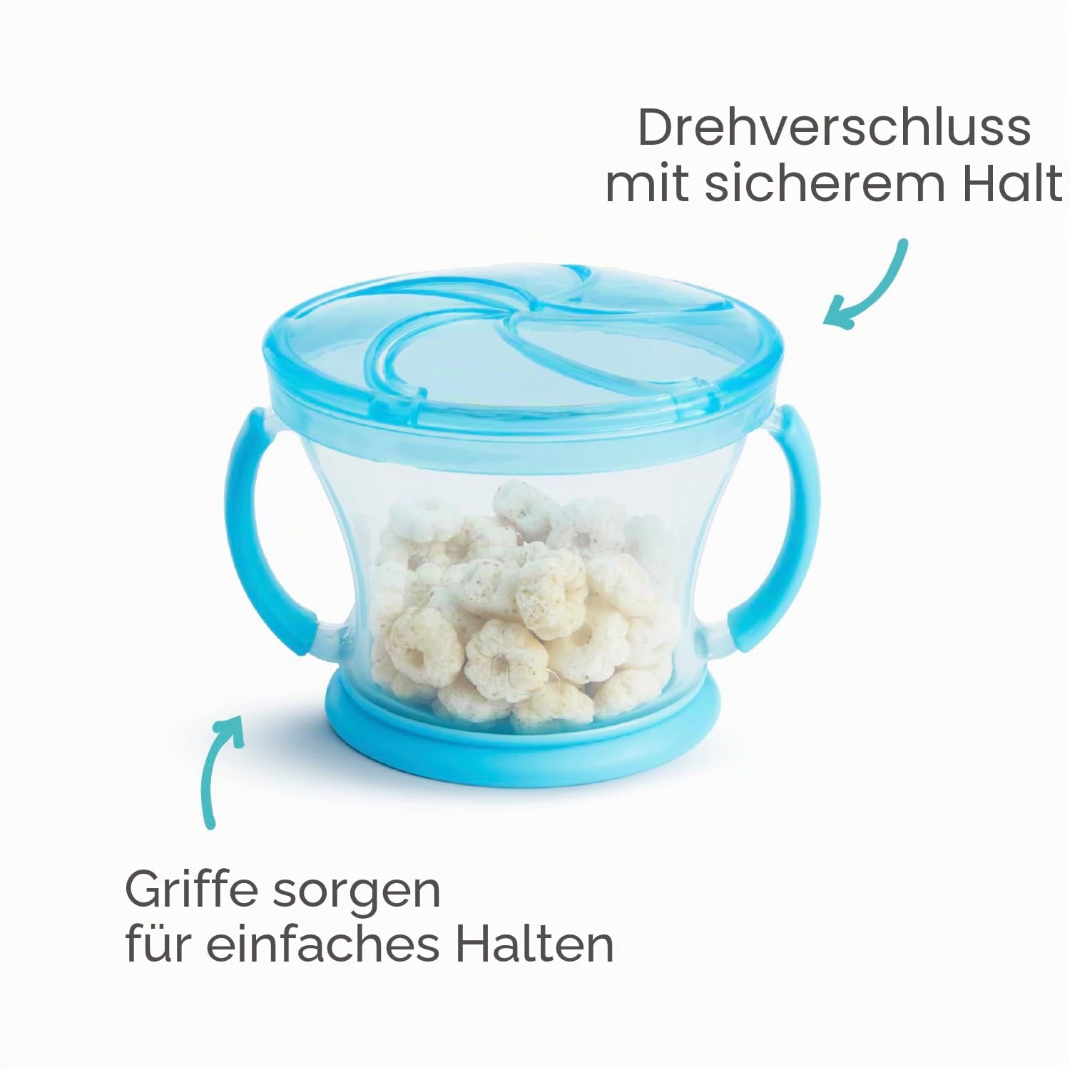 munchkin-snack-catcher-2er-pack-snackbecher-mit-auslaufsicherem-silikondeckel-bl image 2