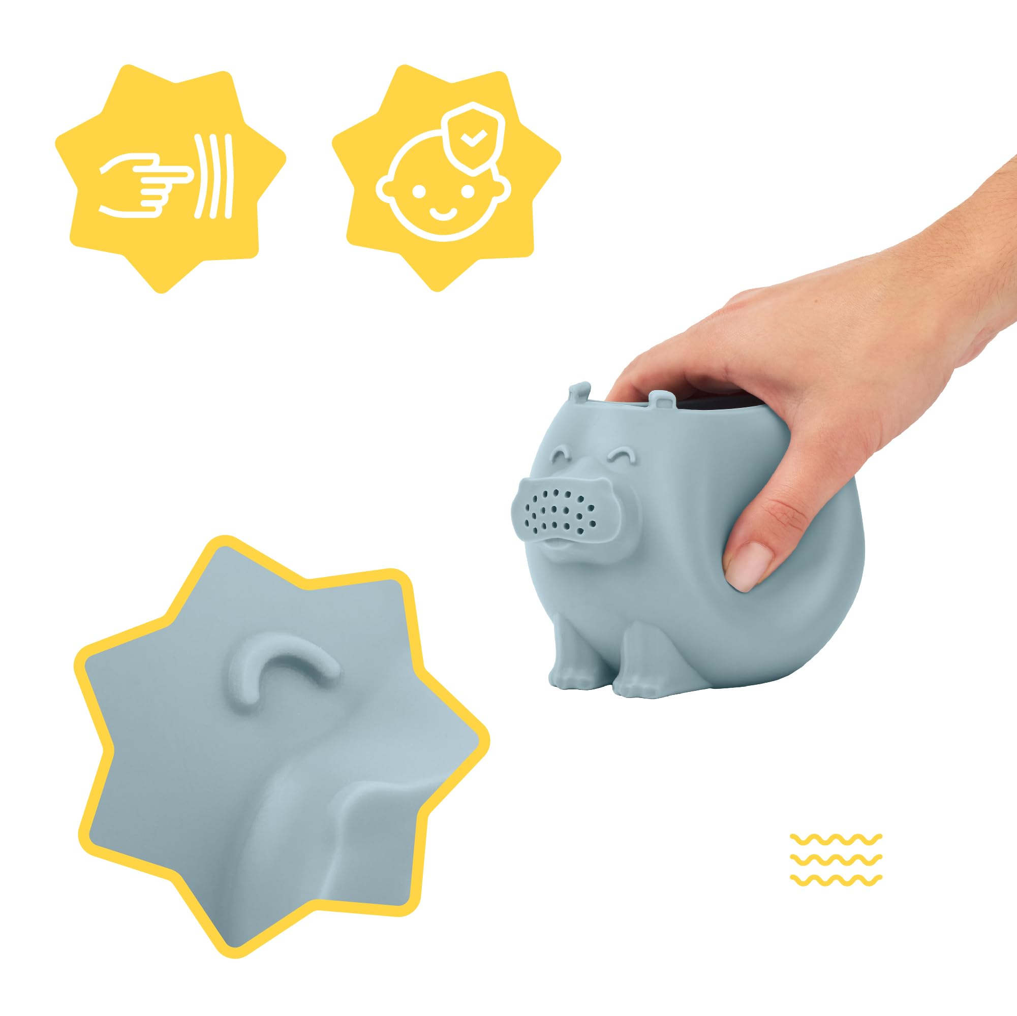 badabulle-badespielzeug-gie-kanne-nilpferd-2-in-1-gie-kanne-kopfbrause-aus-weich image 5