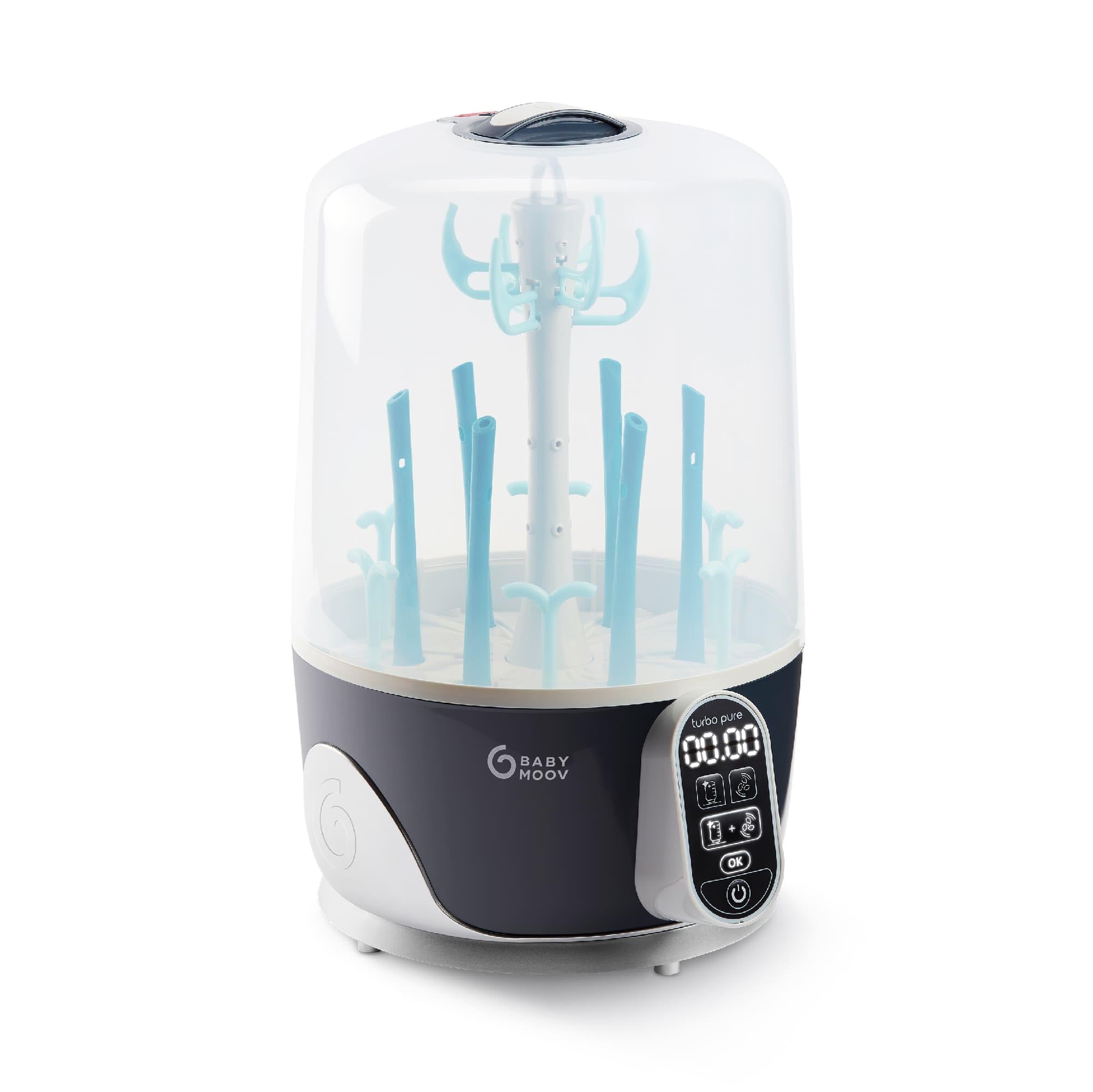 babymoov-turbo-pure-2-in-1-sterilisator-und-flaschentrockner-6-flaschen-kapazit- image 1