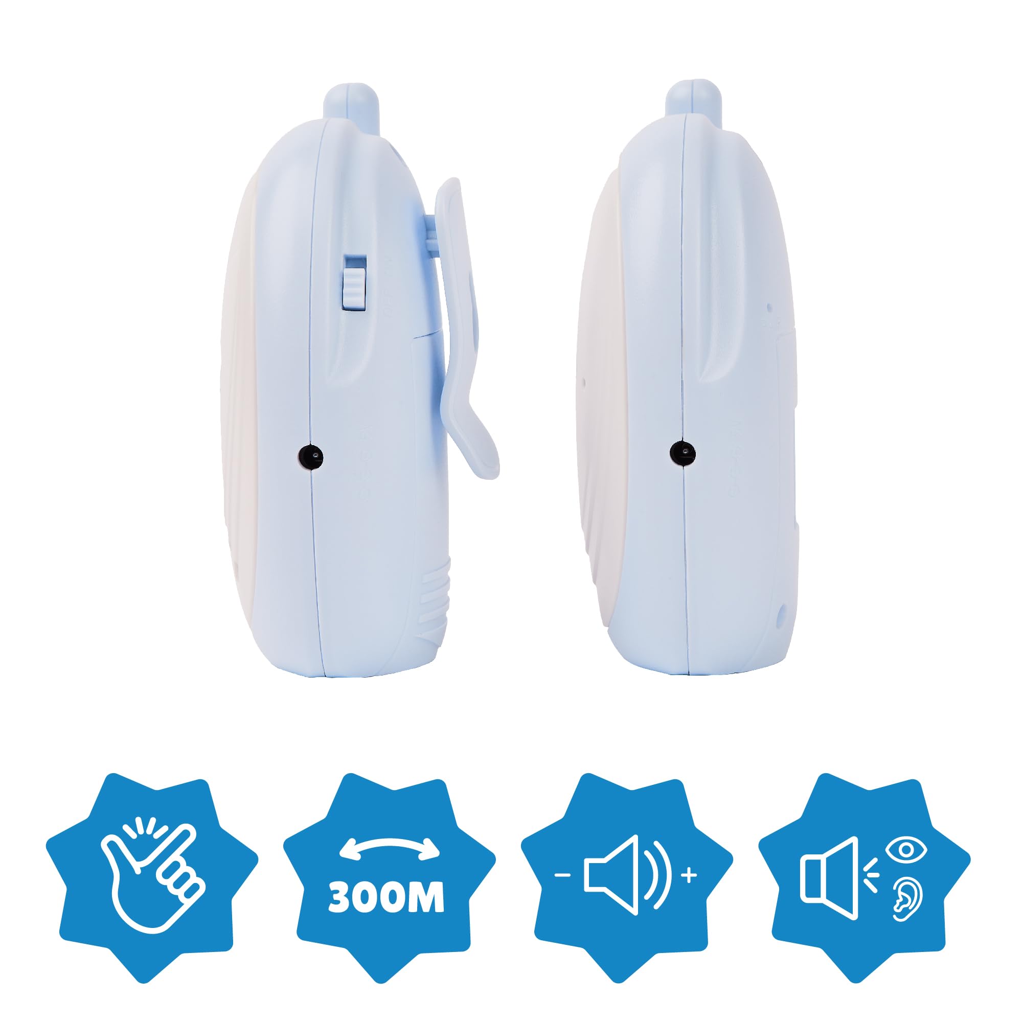 badabulle-audio-babyphone-akustisches-babyphone-mit-300-m-reichweite-visuellem-a image 3