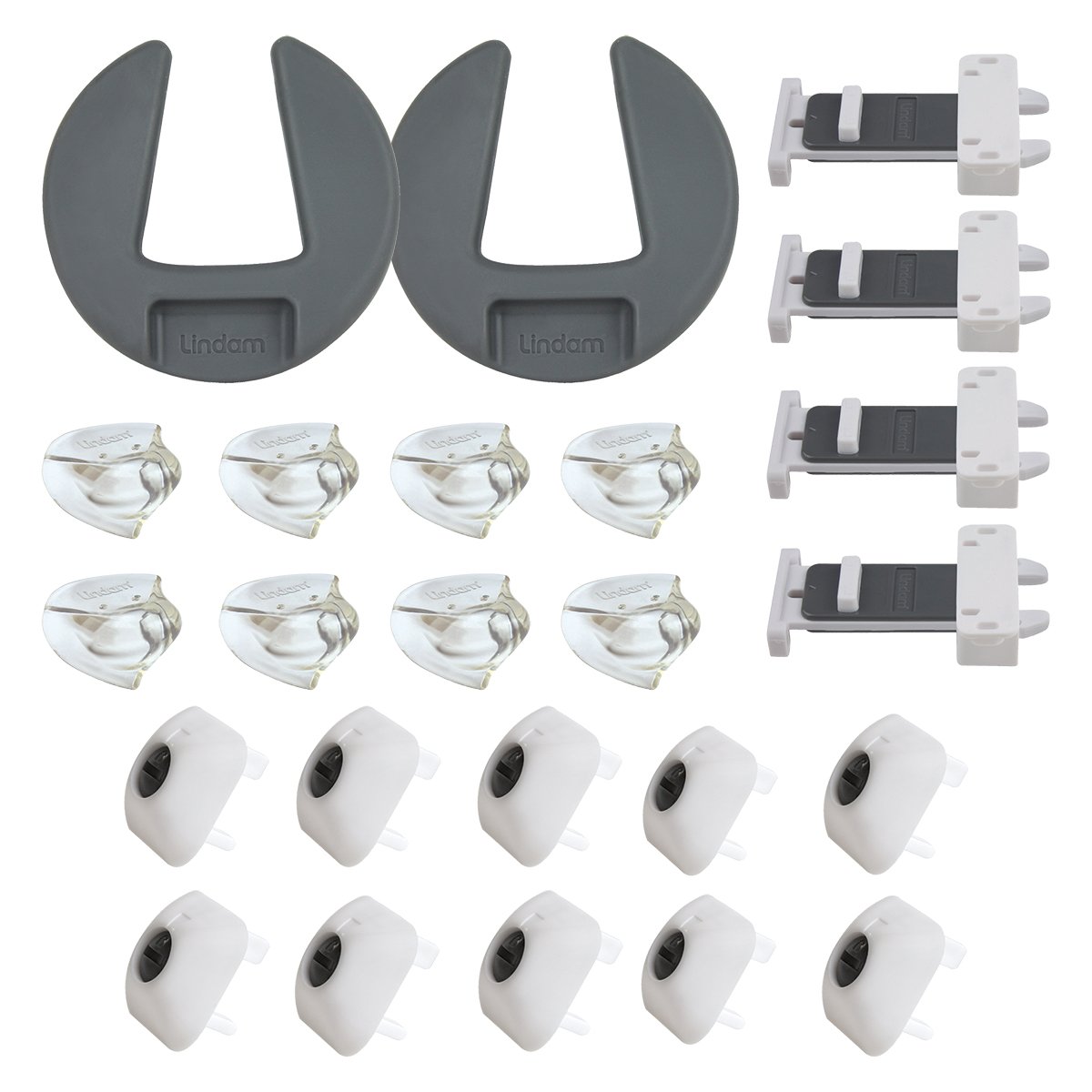 munchkin-lindam-xtra-guard-kindersicherungsset-24-teiliges-set-mit-steckdosenabd image 1