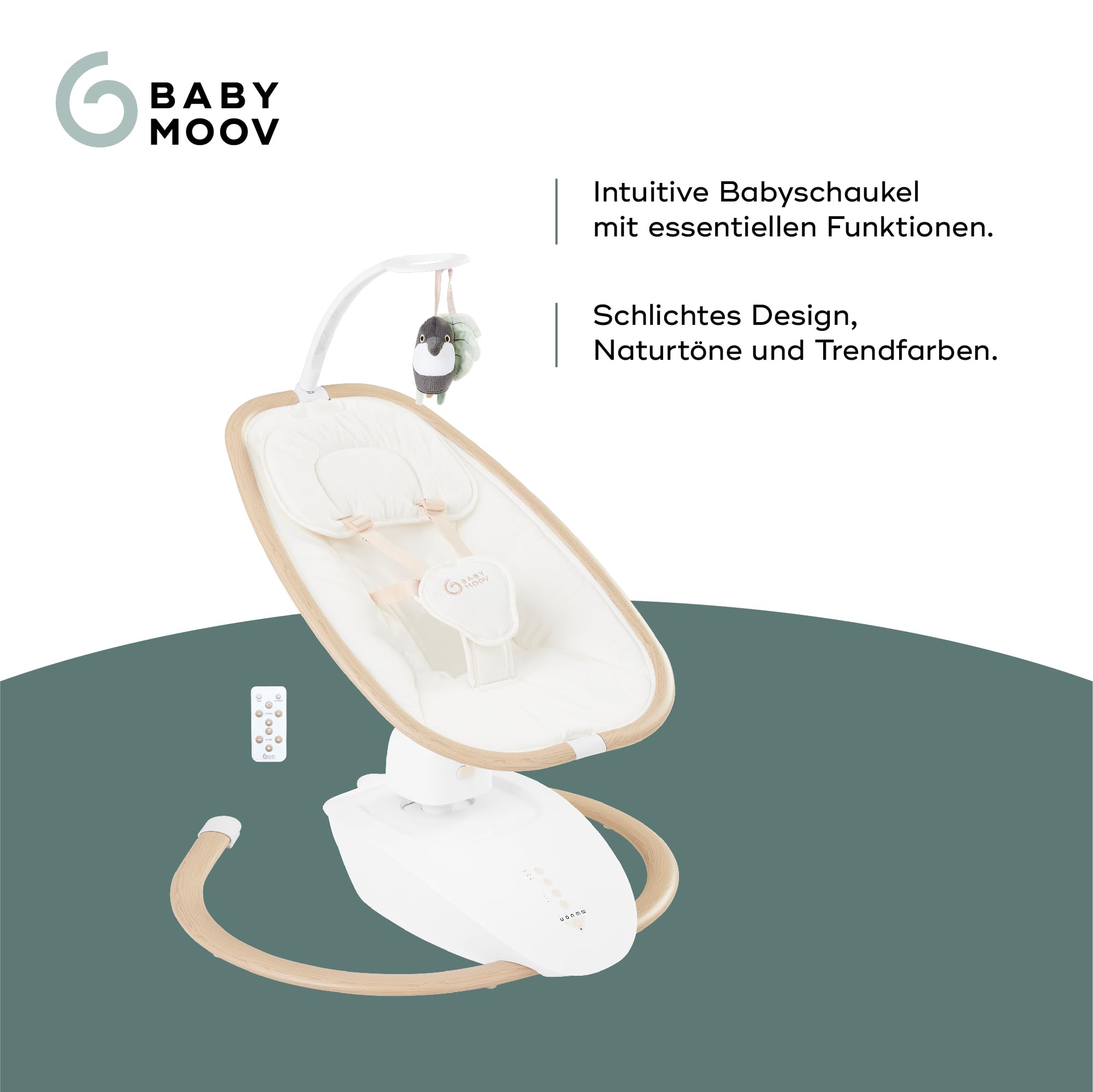 babymoov-babyschaukel-swoon-hoop-sand-elektrische-babywippe-mit-fernbedienung-90 image 3
