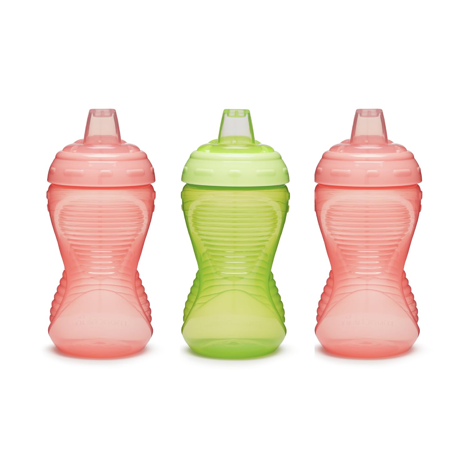 munchkin-mighty-grip-trinklernbecher-3er-pack-296-ml-weicher-silikonschnabel-aus image 4
