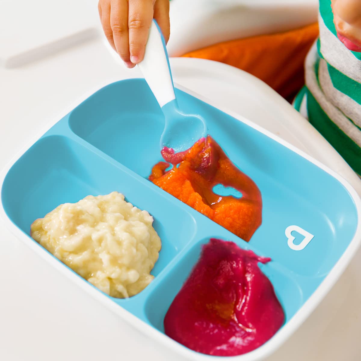 munchkin-spritz-teller-sch-sselset-4-teilig-unterteilte-kinderteller-sch-sseln-b image 6