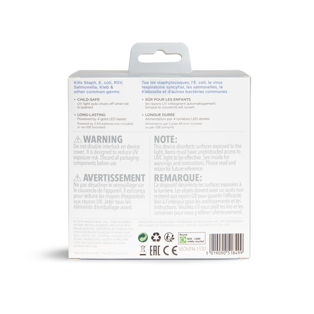 munchkin-mini-tragbarer-uv-sterilisator-wei-desinfiziert-ber-99-der-bakterien-un image 2