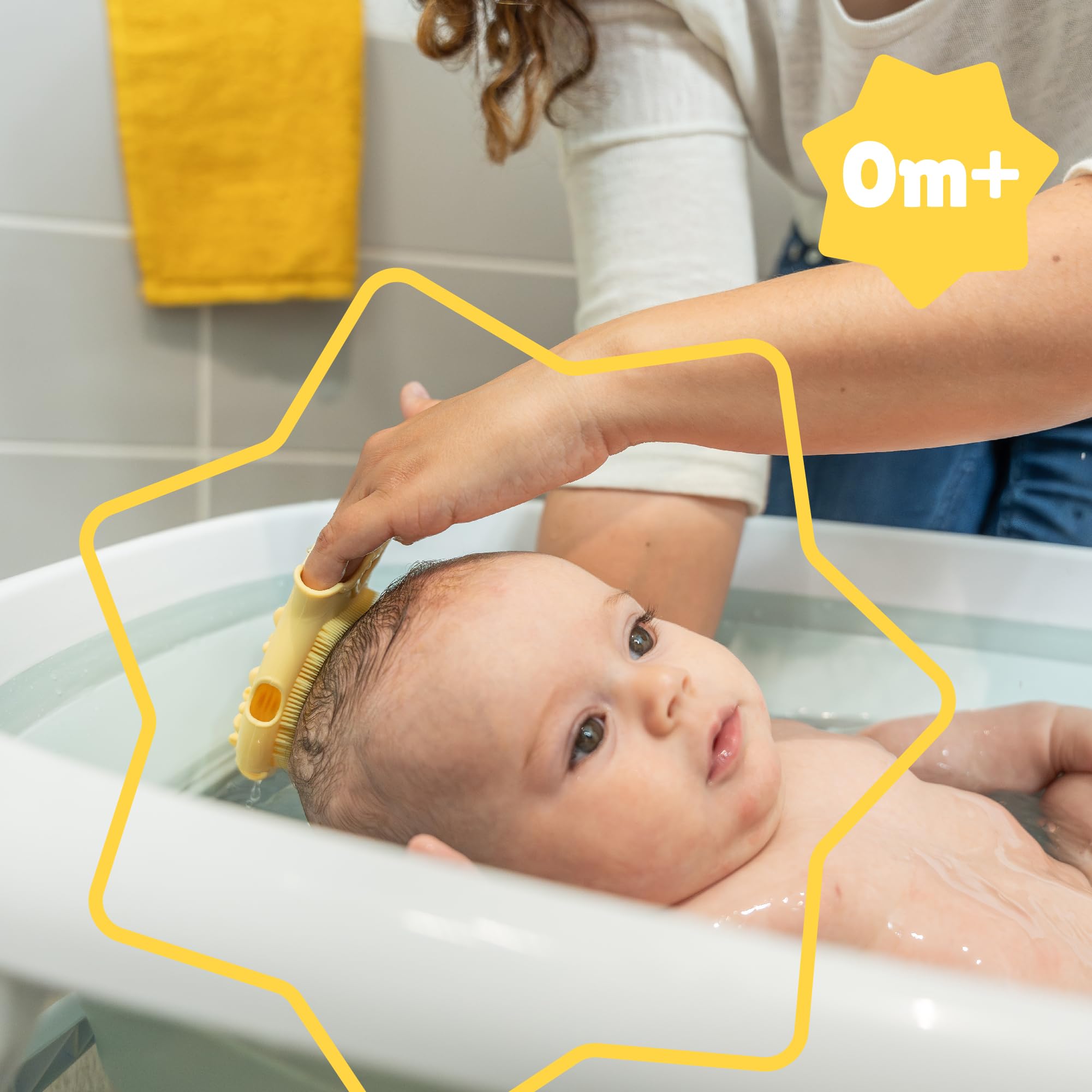 badabulle-massageb-rste-aus-silikon-2-in-1-f-r-milchschorf-babykopfmassage-weich image 2