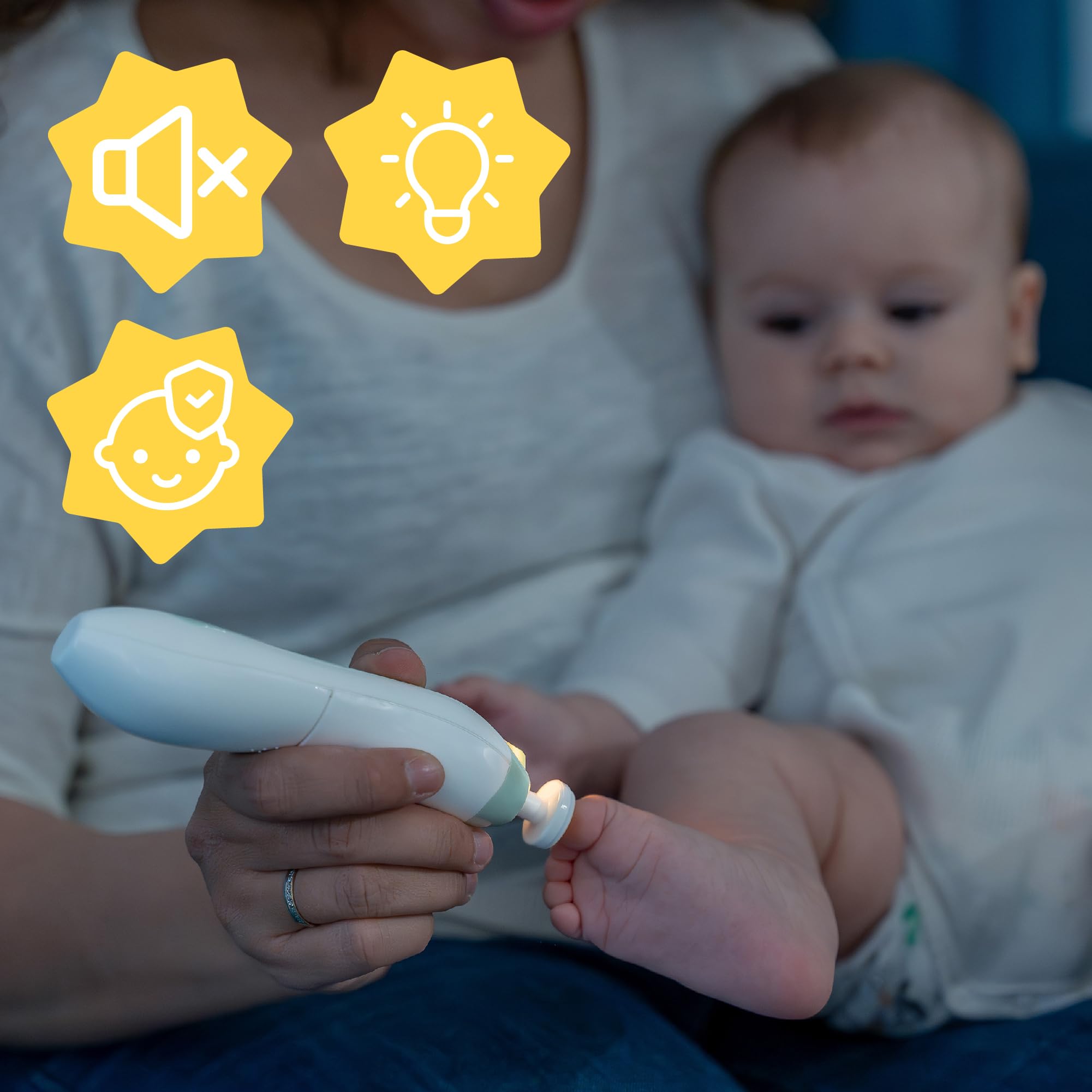 badabulle-elektrische-nagelfeile-baby-nagelpflegeset-mit-6-aufs-tzen-3-nachf-llp image 5