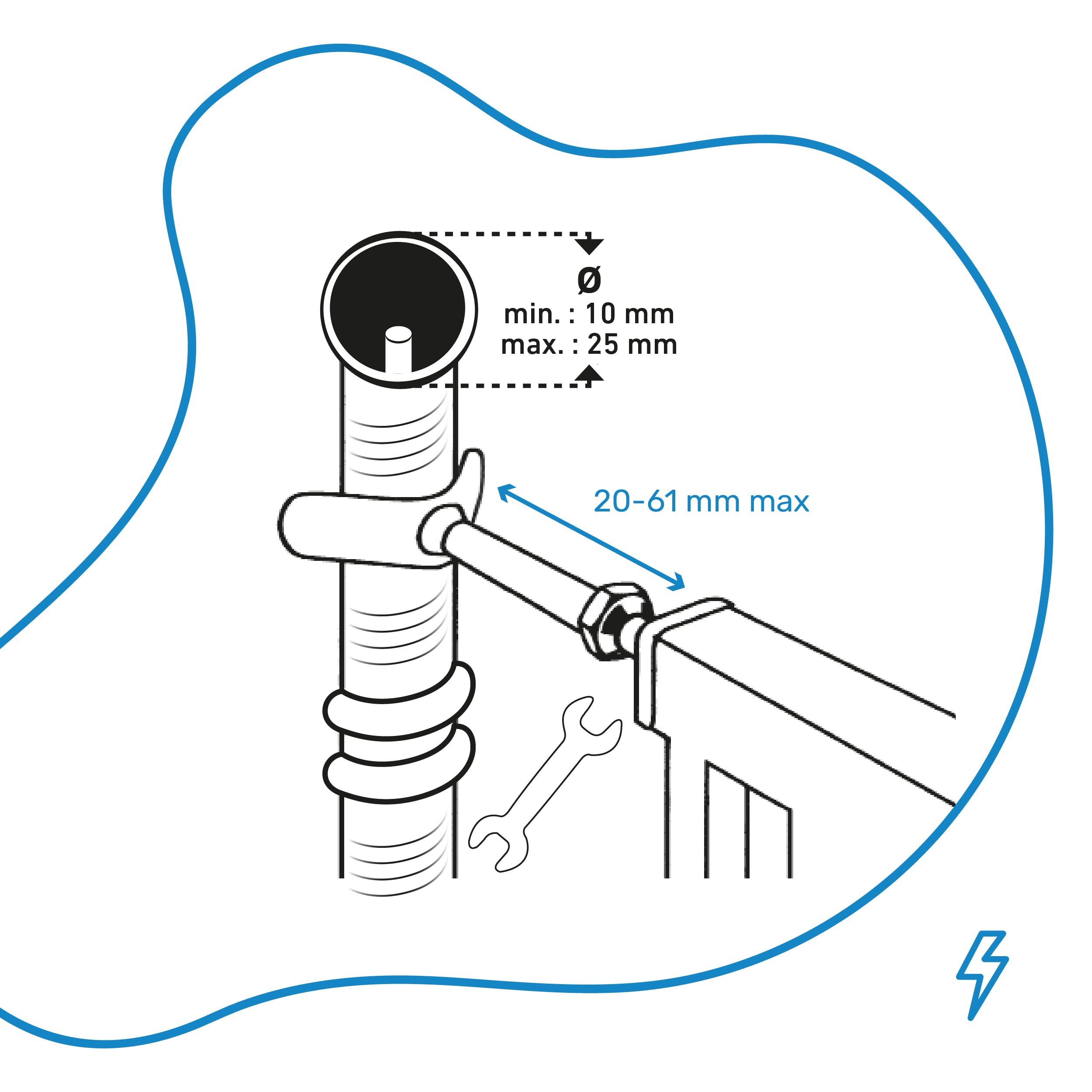 badabulle-safe-lock-schutzgitter-adapter-set-2-y-adapter-f-r-treppengel-nder-wan image 3