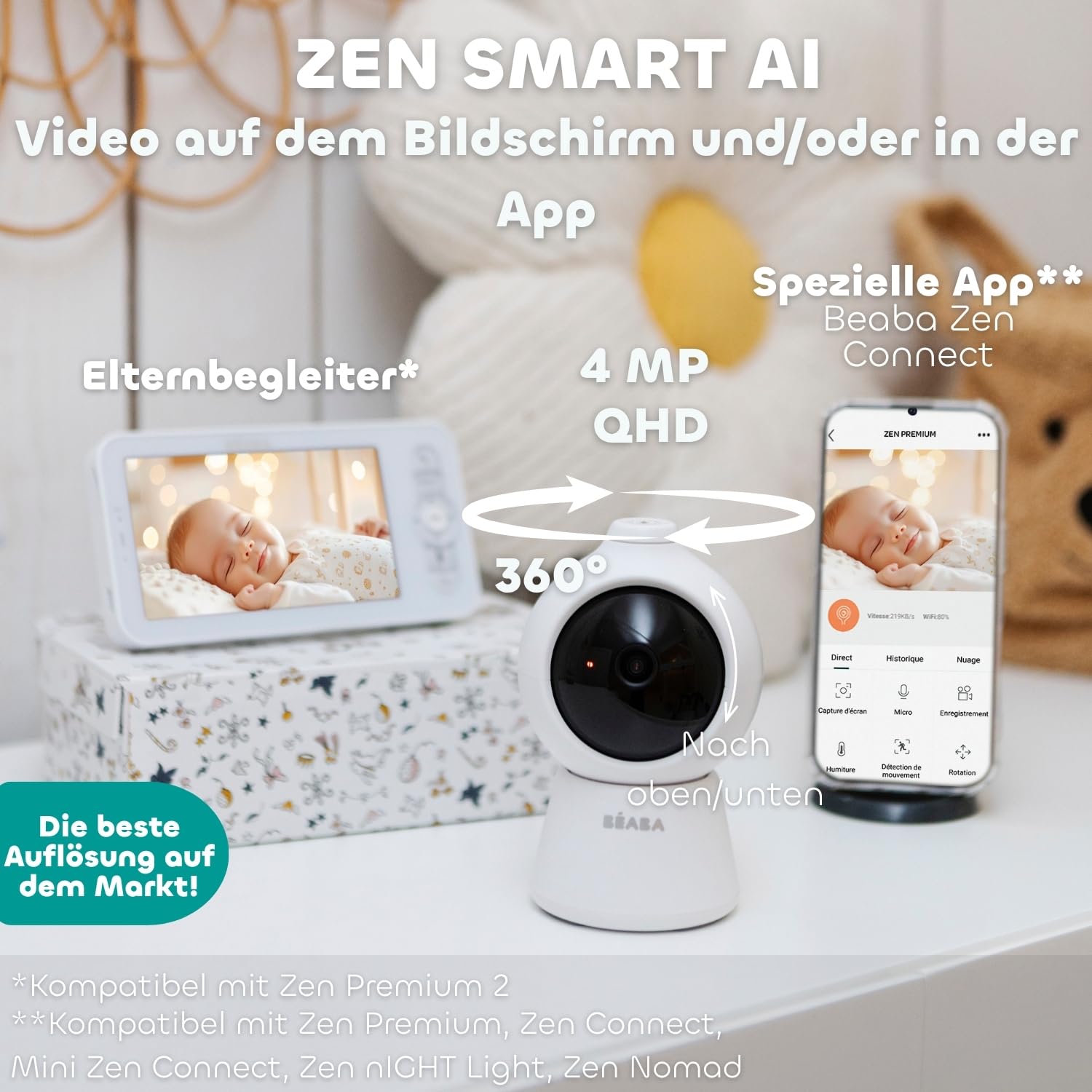 b-aba-zen-smart-ai-video-babyphone-3-in-1-360-full-qhd-4mp-kamera-ki-drehungserk image 2