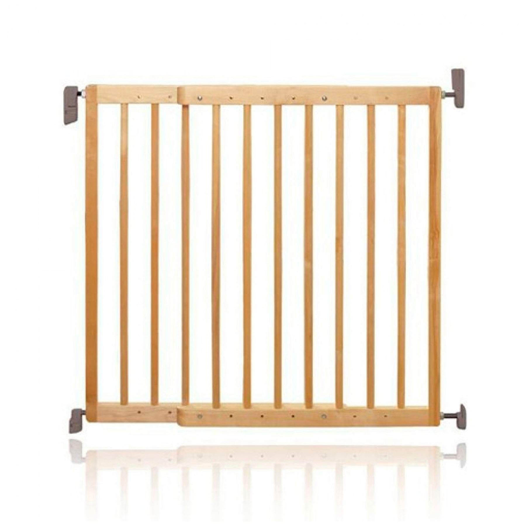 lindam-by-munchkin-wall-fix-ausziehbares-holz-treppenschutzgitter-birkenholz-64- image 1