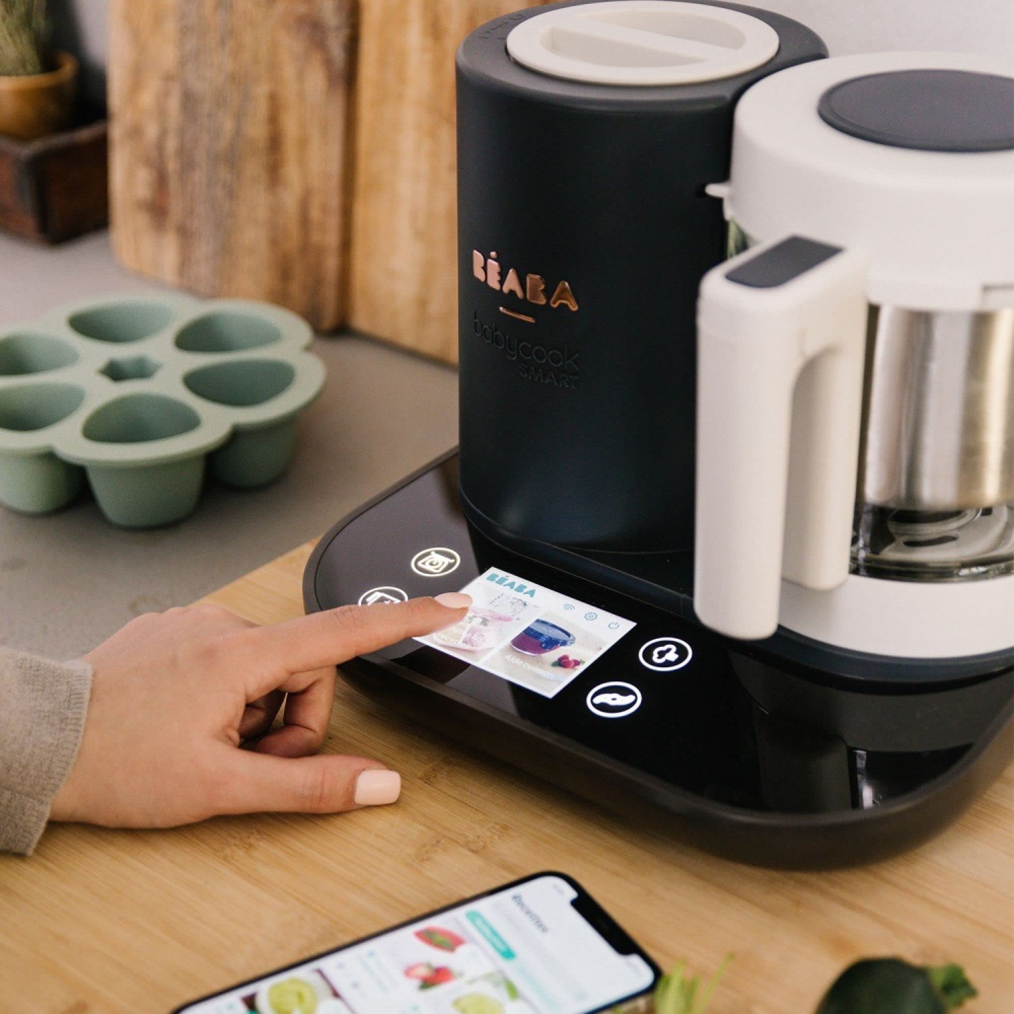 b-aba-babycook-smart-vernetzter-babynahrungszubereiter-mit-integrierter-waage-gl image 7