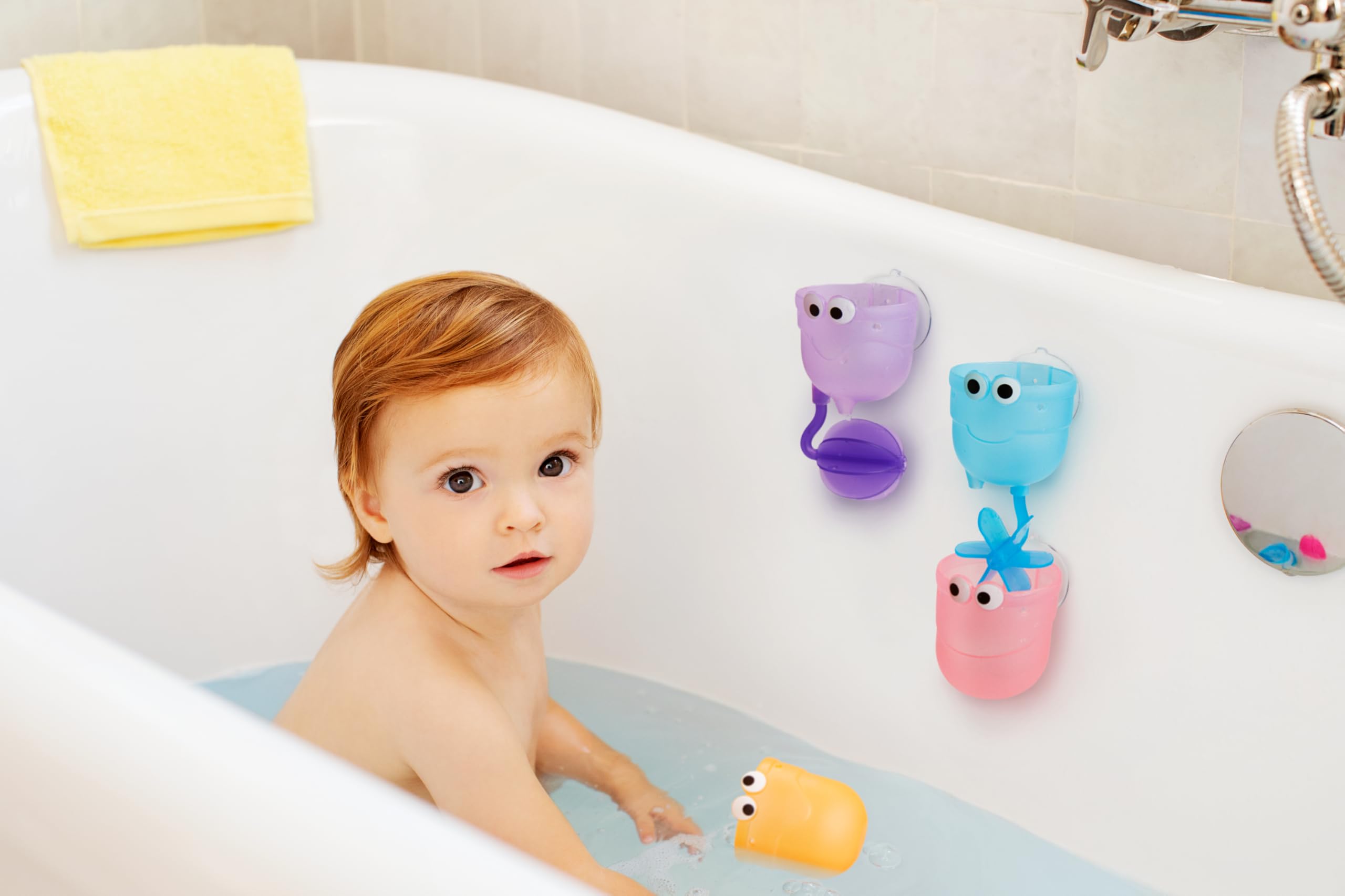 munchkin-falls-badespielzeug-4-teiliges-wandspiel-set-mit-wassersch-pfer-schaufe image 5