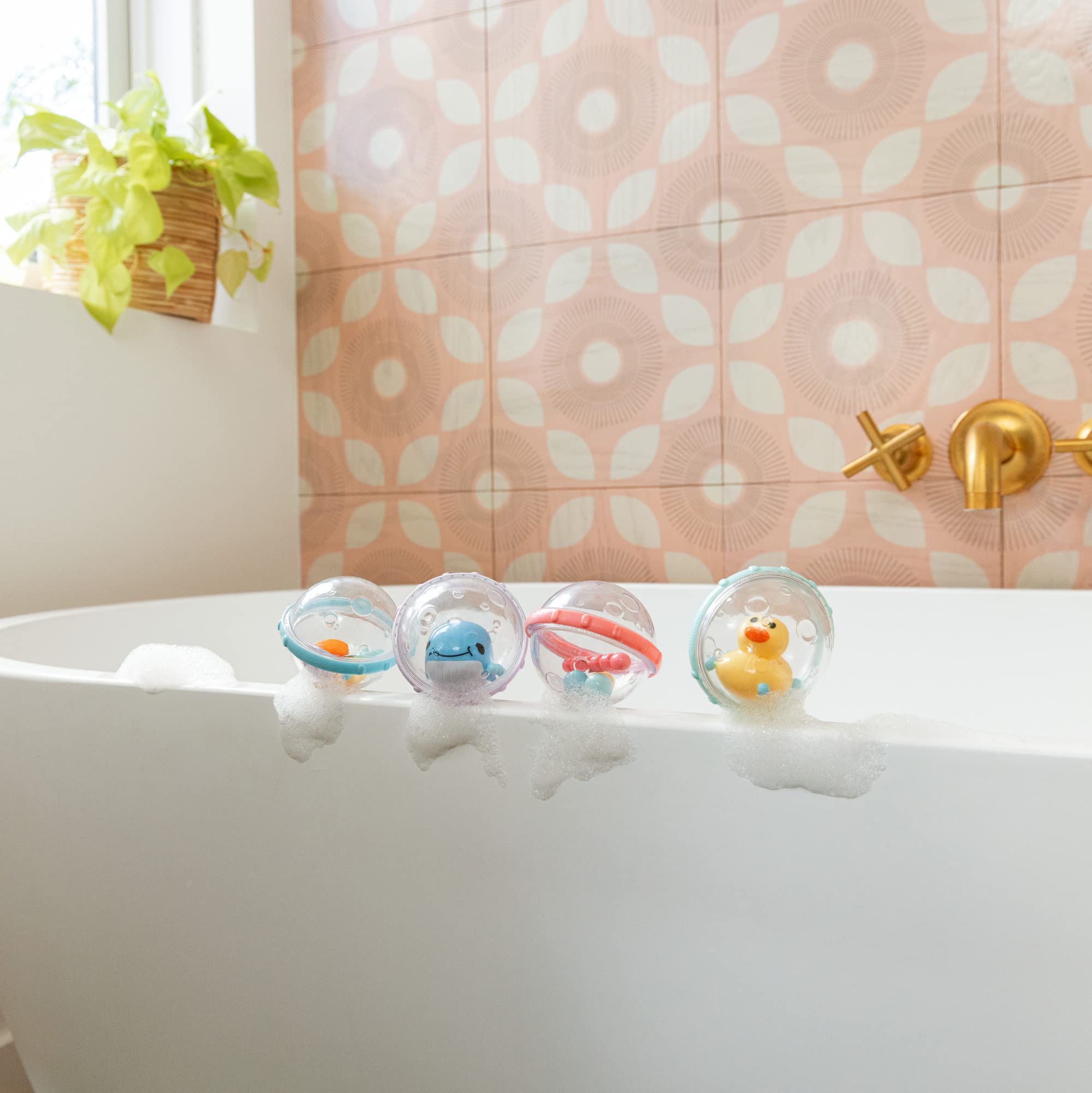 munchkin-float-and-play-bubbles-badespielzeug-2er-set-schwimmende-spielblasen-mi image 8