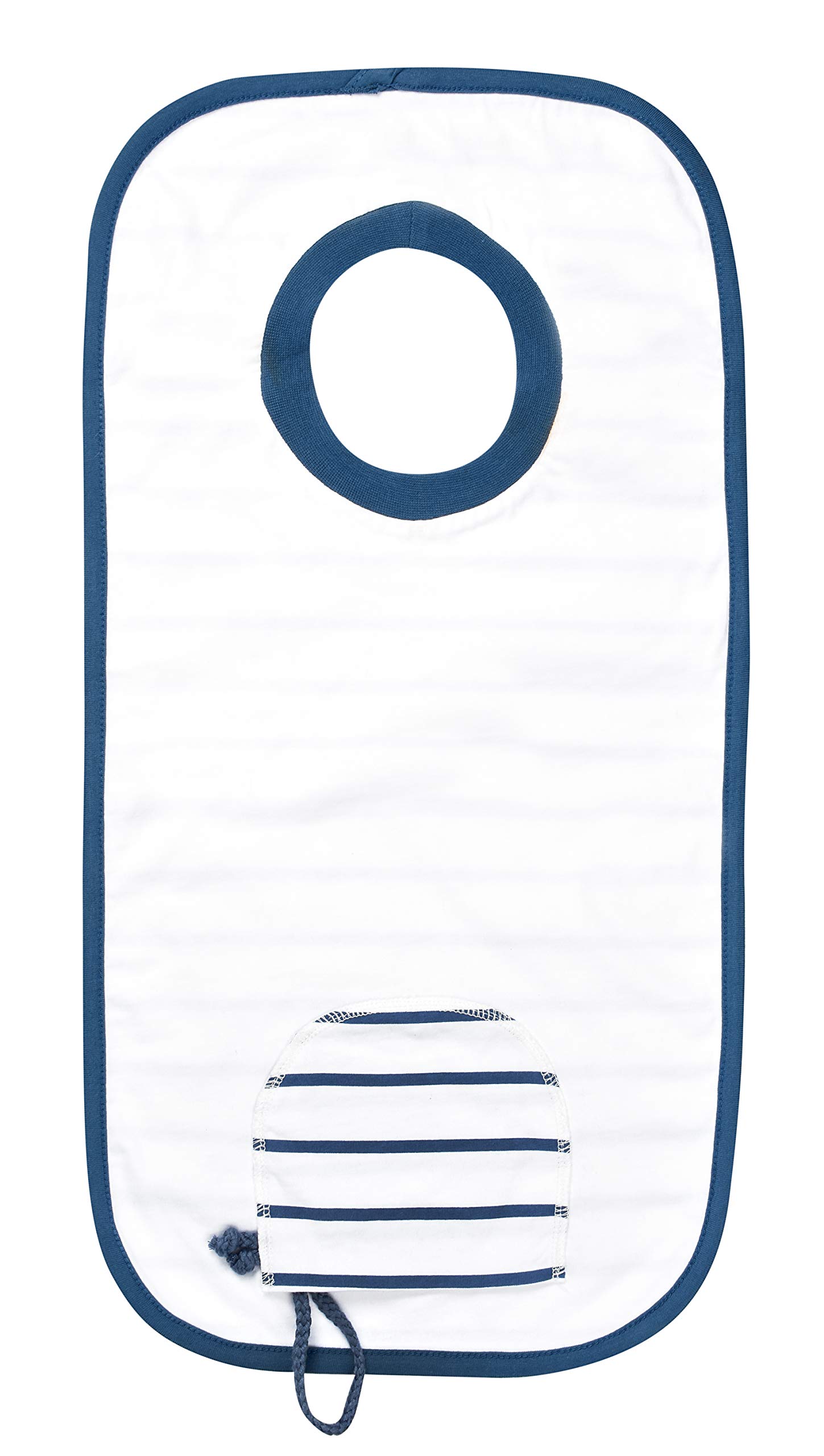 b-aba-ultralang-baumwoll-l-tzchen-mitwachsend-gestreift-53-x-27-cm-elastischer-t image 2