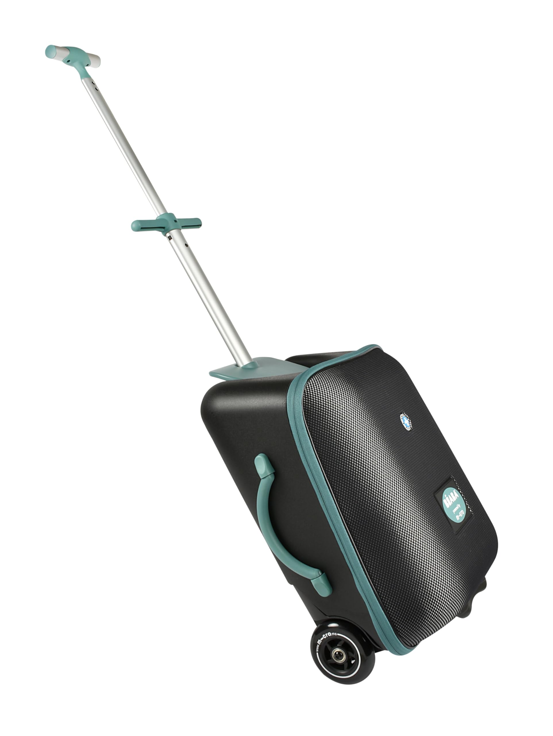 b-aba-x-micro-mobility-luggage-eazy-2-in-1-kinder-kabinenkoffer-mit-sitz-ab-4-ja image 2