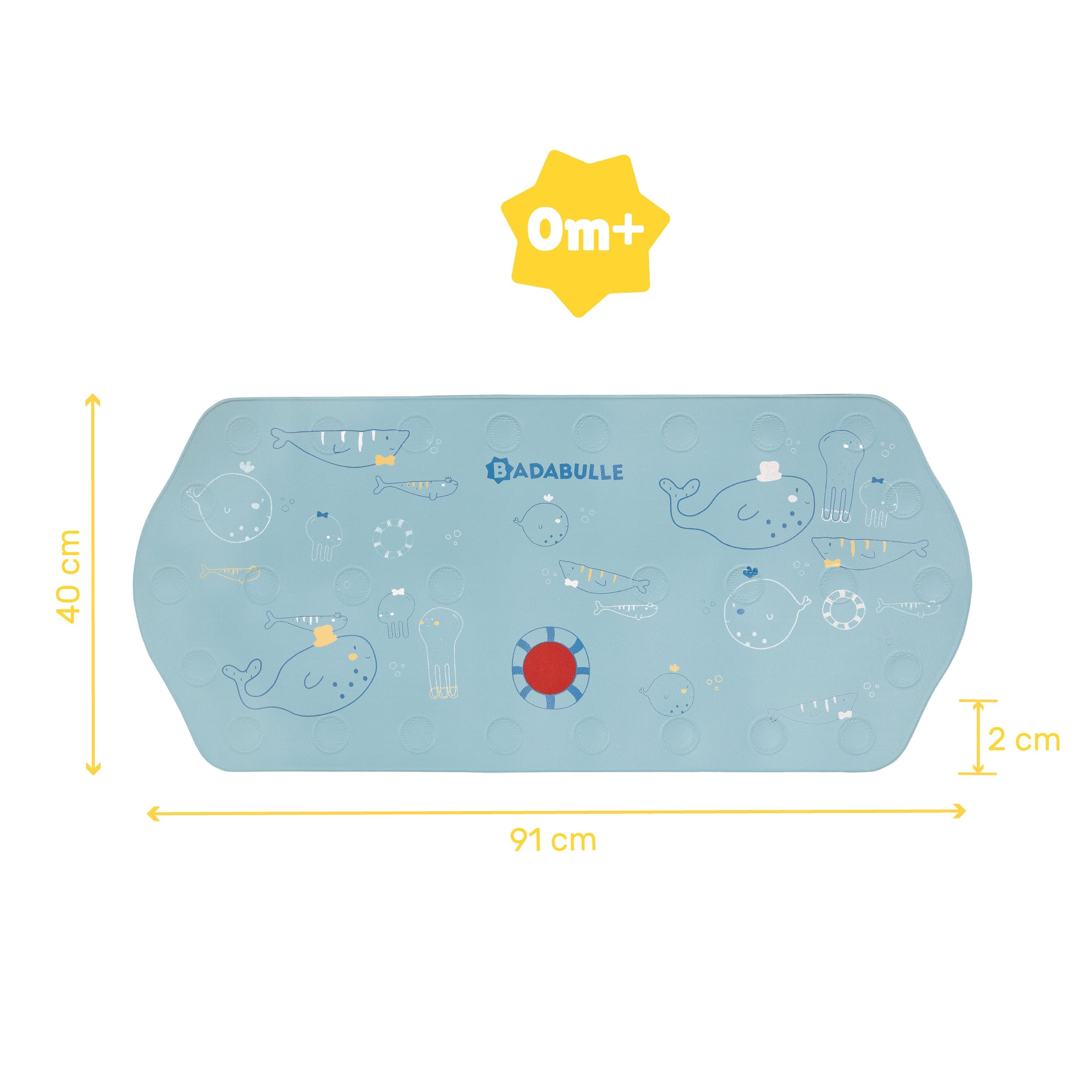 badabulle-xxl-badematte-meerestiere-91-x-40-cm-badewannenmatte-mit-temperatursen image 4