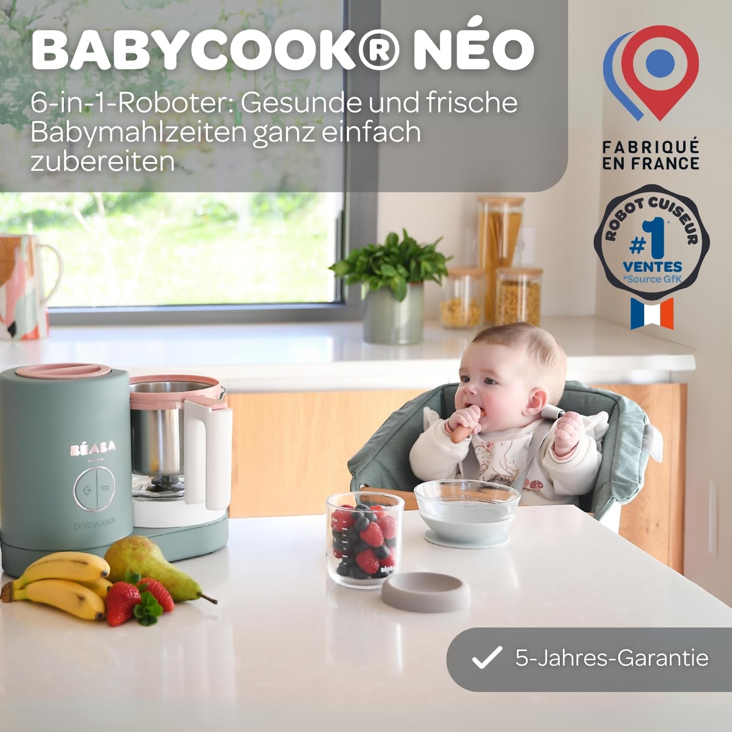 b-aba-babycook-neo-6-in-1-babynahrungszubereiter-mit-glaskrug-und-edelstahl-gark image 2