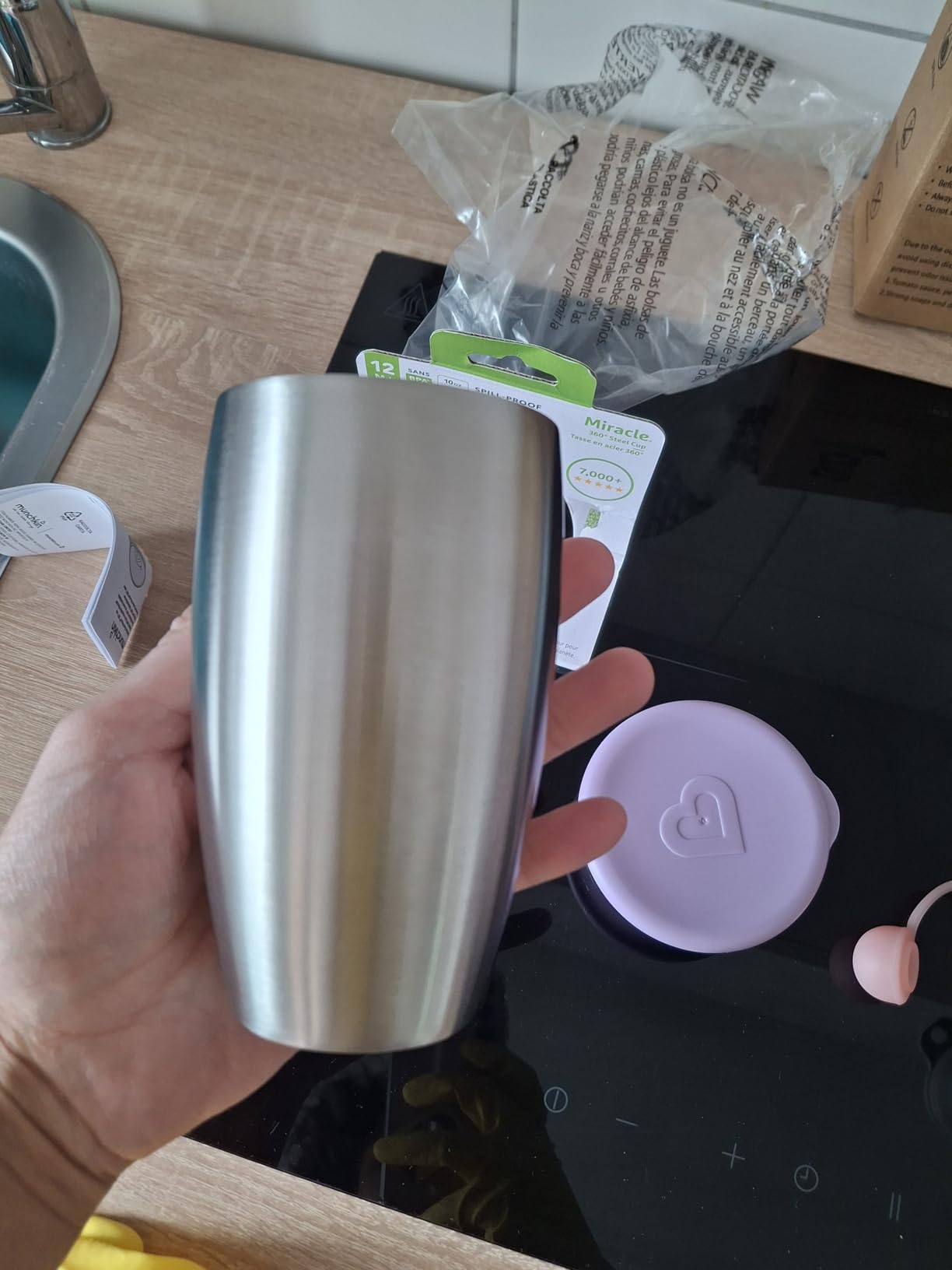 Endlich ein Becher ohne Tropfen