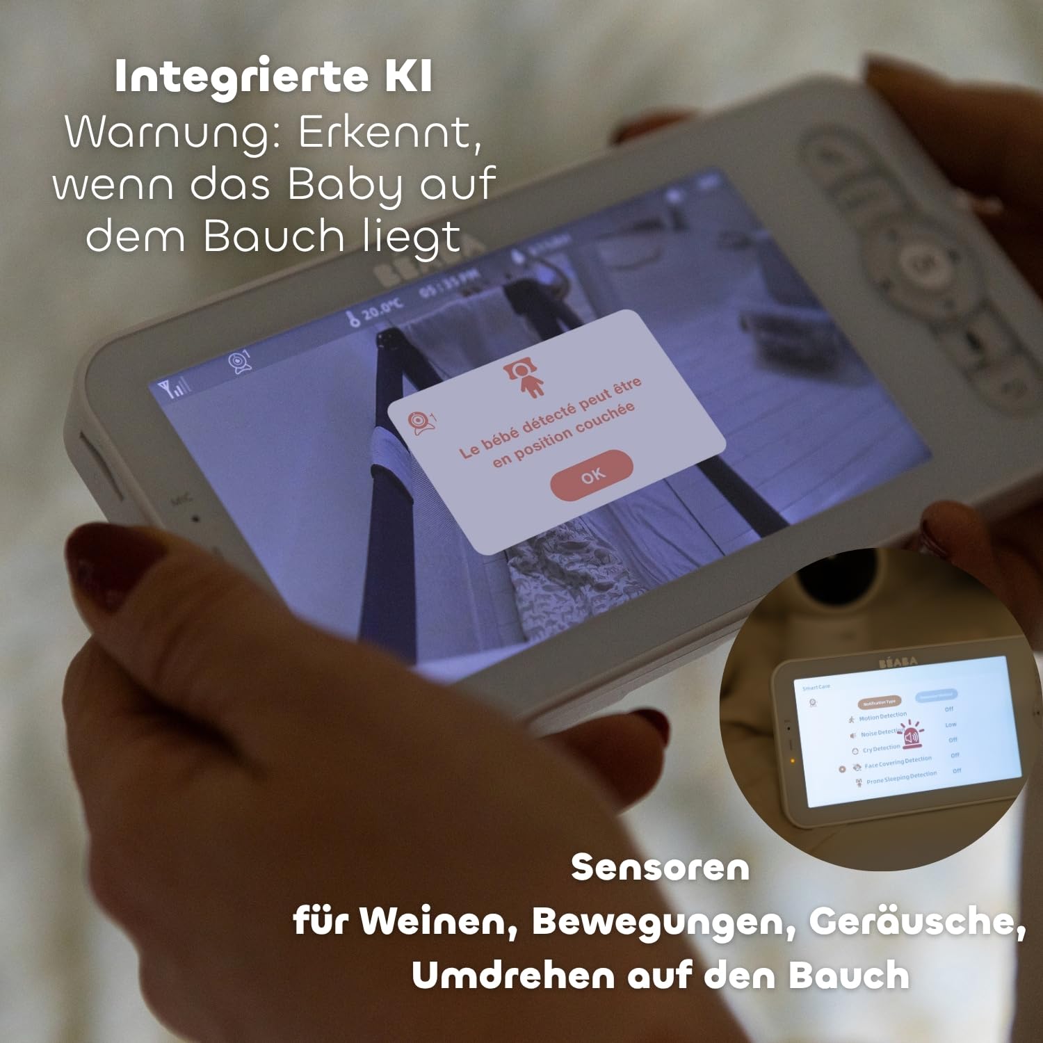 b-aba-zen-smart-ai-video-babyphone-3-in-1-360-full-qhd-4mp-kamera-ki-drehungserk image 3