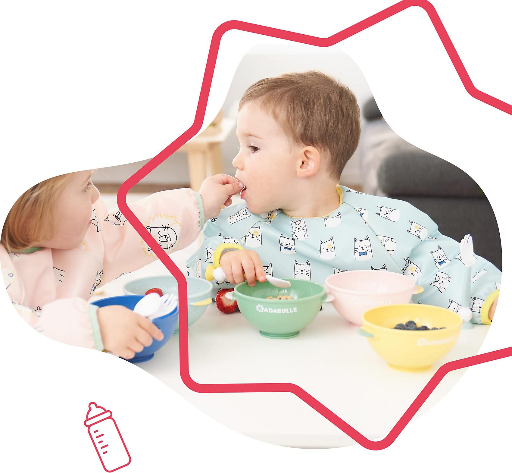 badabulle-langarm-l-tzchen-mit-rmeln-wasserabweisend-und-verstellbar-mit-auffang image 2