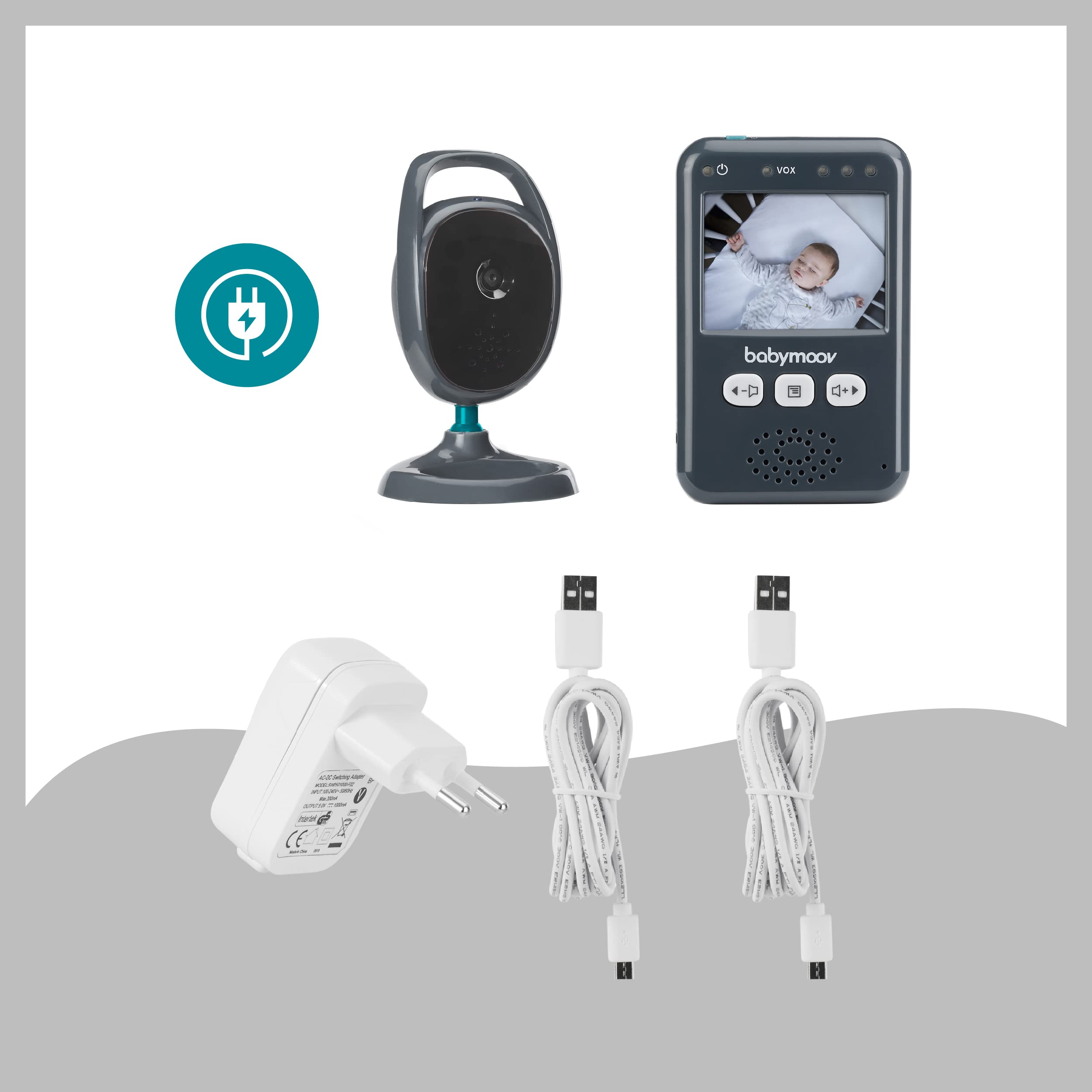 babymoov-babyphone-cam-ra-essential-video-babyphone-2-4-display-250-m-reichweite image 8