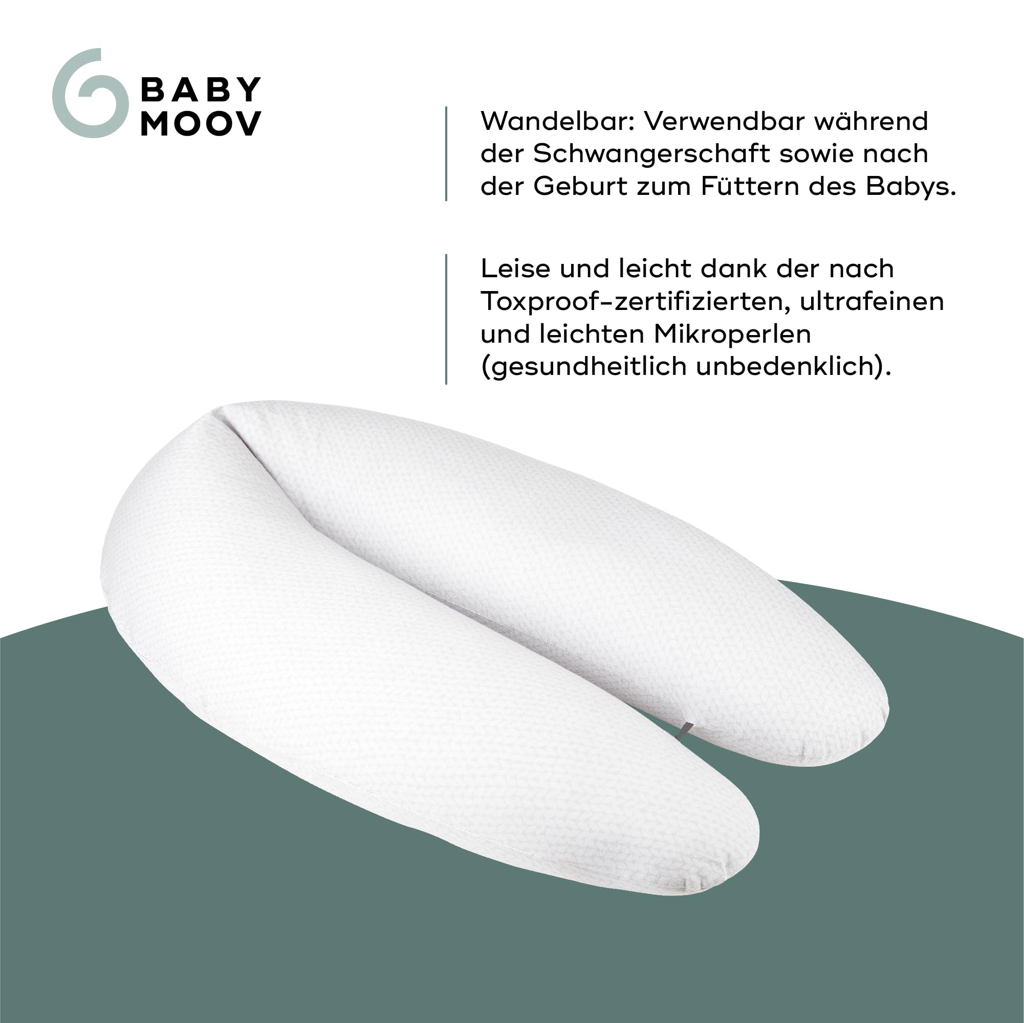 babymoov-b-love-schwangerschafts-stillkissen-mineral-grey-190-cm-bio-baumwollbez image 3