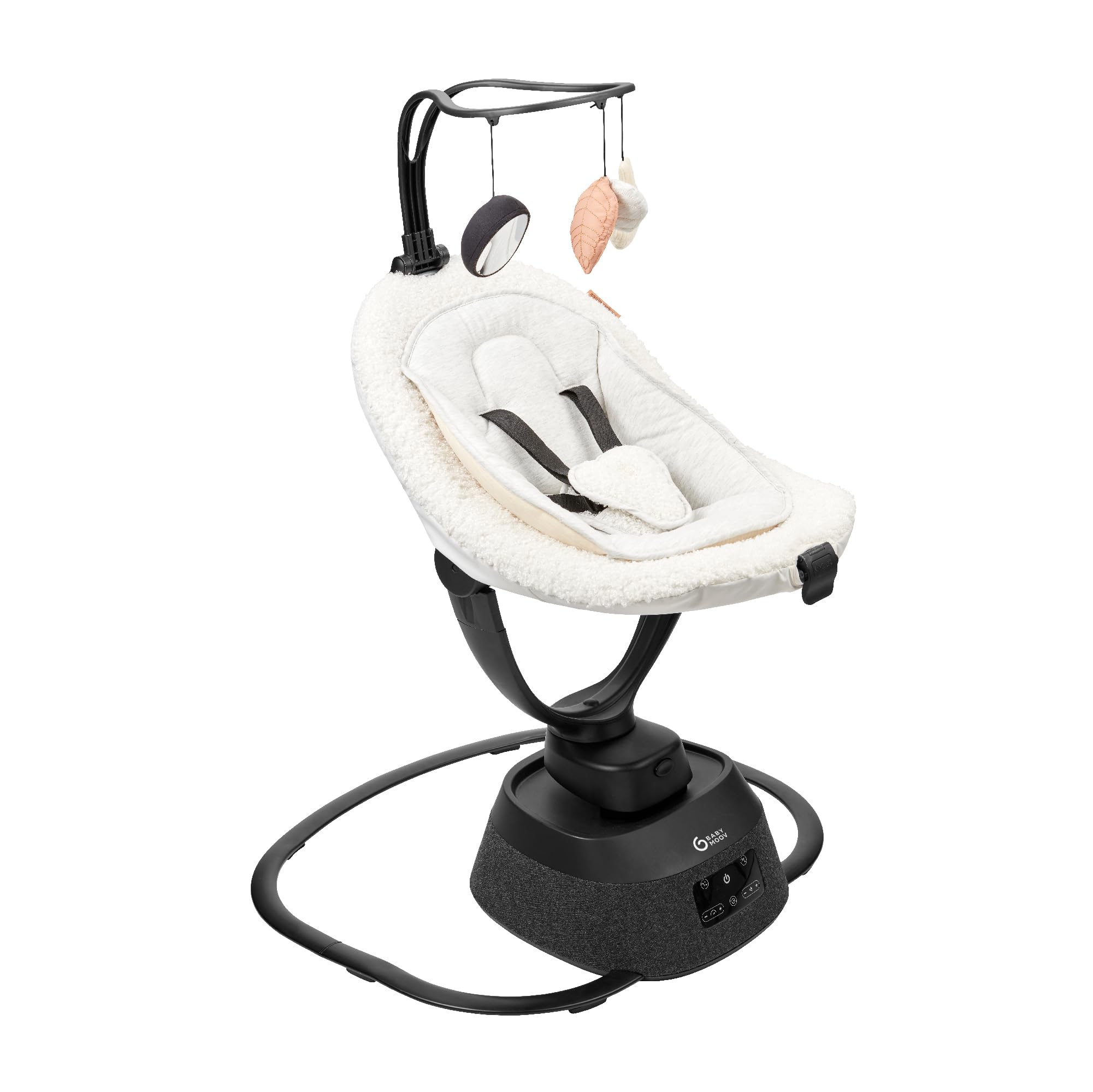 babymoov-swoon-evolution-connect-elektrische-babyschaukel-mocca-mit-app-steuerun image 8
