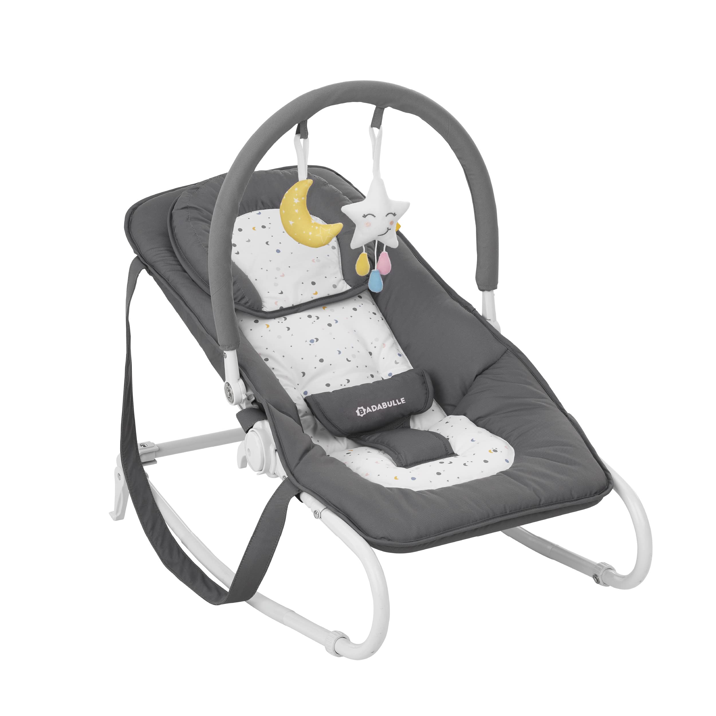 badabulle-easy-moonlight-babywippe-babyliegewippe-ab-geburt-mit-kopfst-tze-5-fac image 1