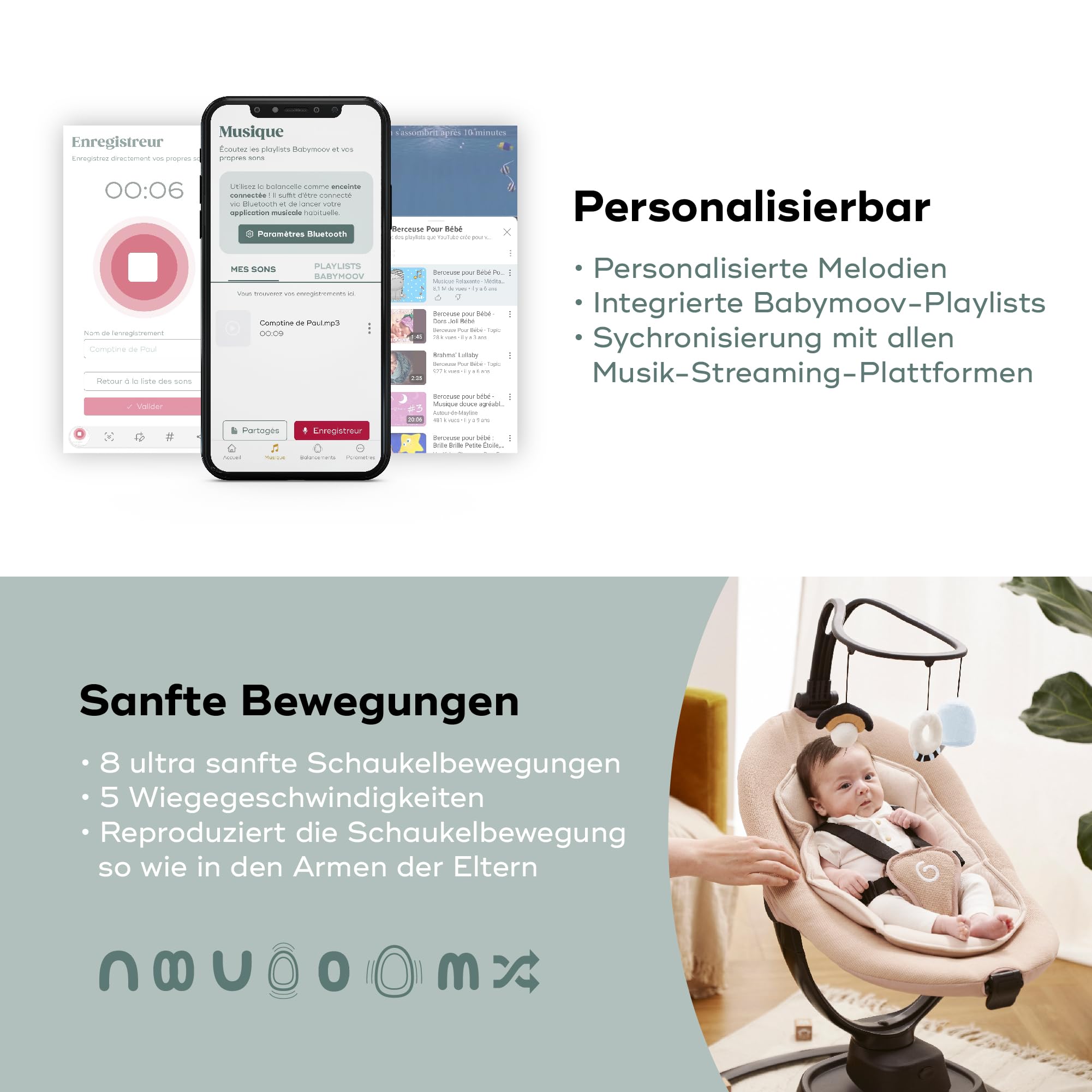 babymoov-swoon-evolution-connect-elektrische-babyschaukel-mocca-mit-app-steuerun image 4