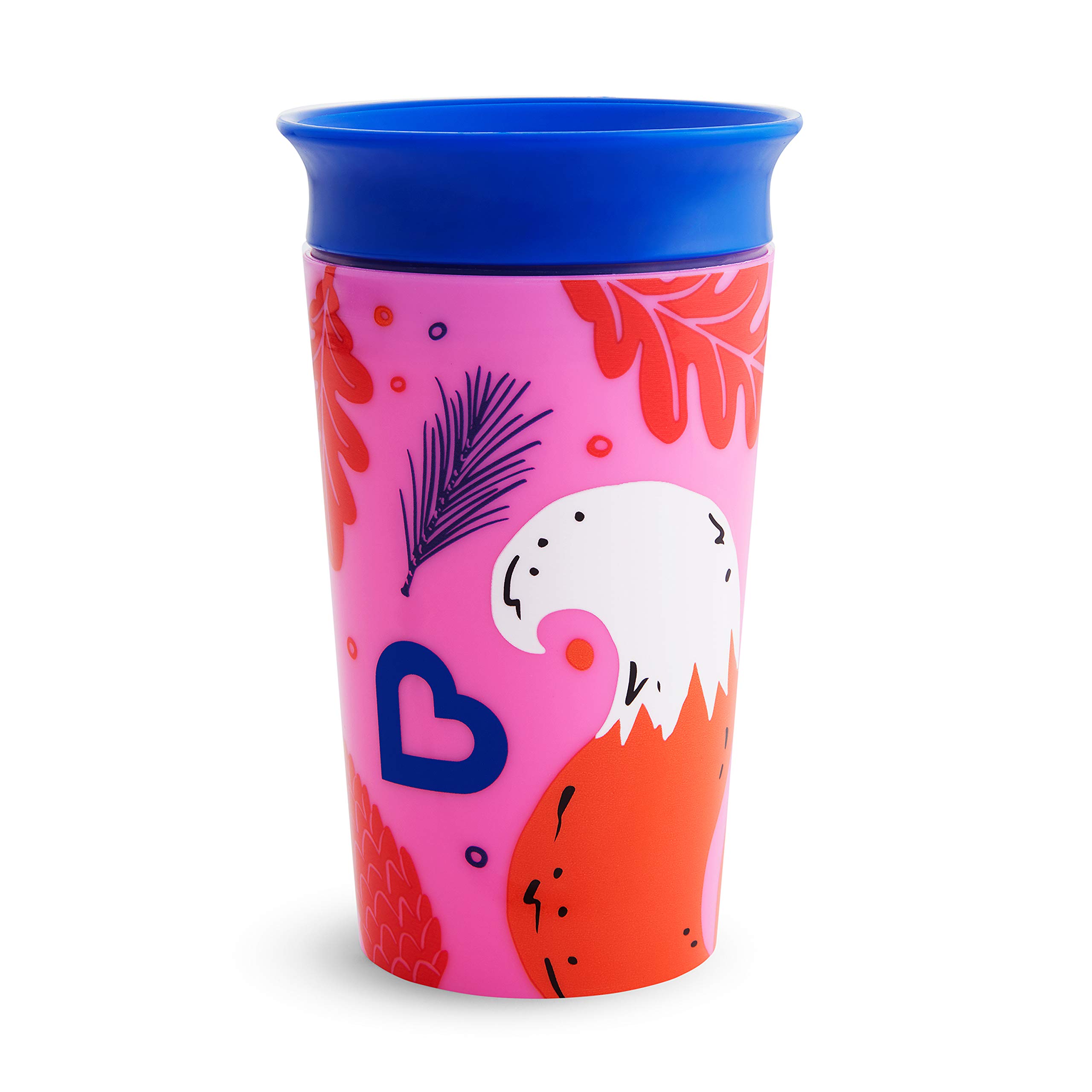 munchkin-wonder-360-wildlove-trinkbecher-266-ml-360-grad-trinkrand-auslaufsicher image 4