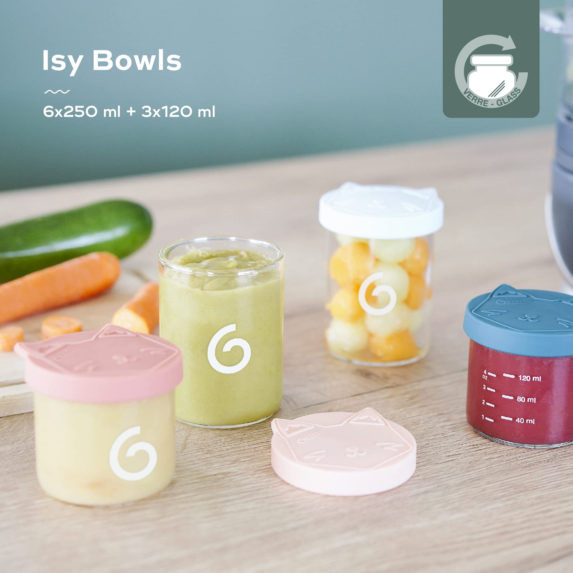babymoov-isy-bowls-glas-aufbewahrungsbeh-lter-set-f-r-babynahrung-6x-250-ml-3x-1 image 2