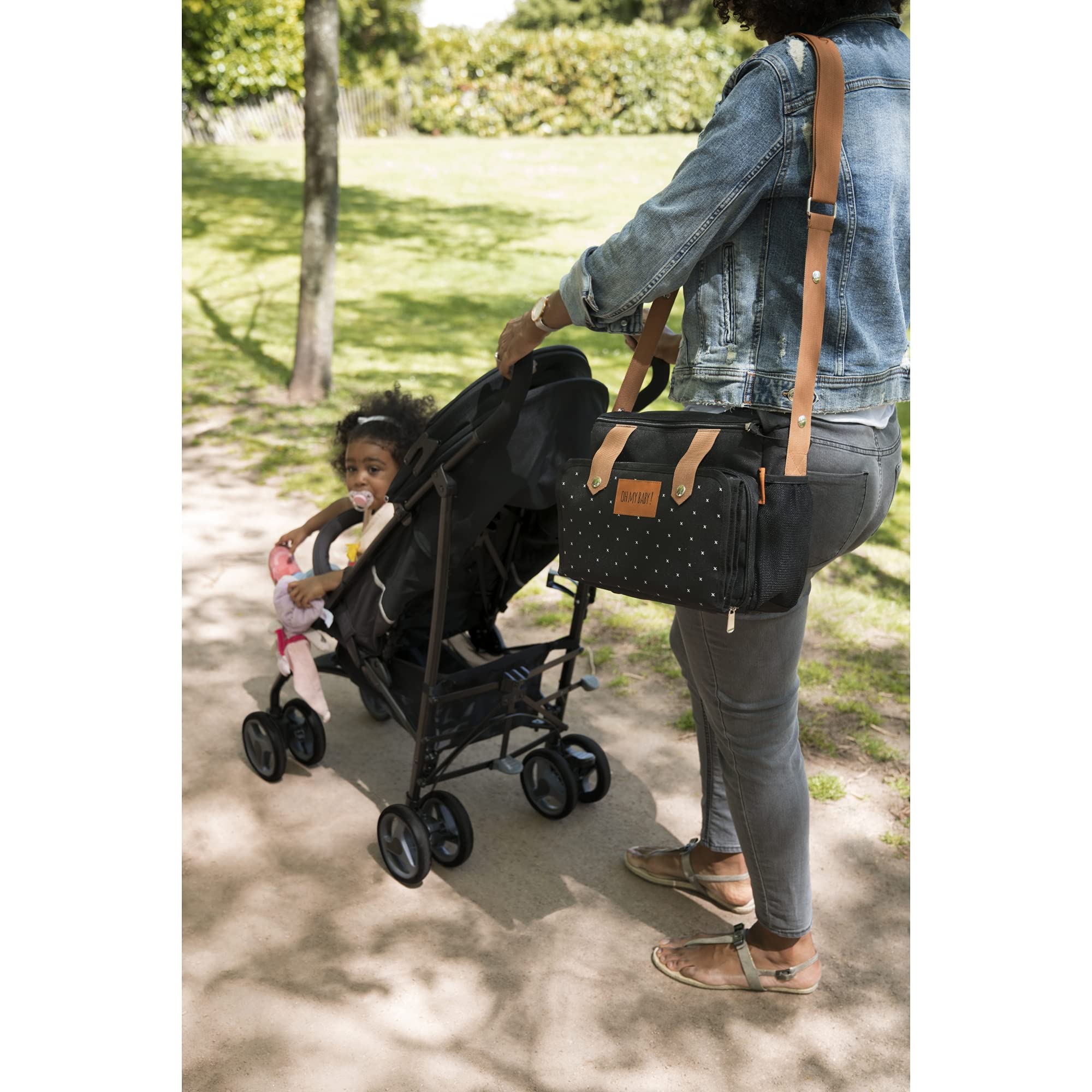 badabulle-easy-travel-kinderwagen-organizer-2-in-1-buggy-tasche-mit-abnehmbarer- image 5