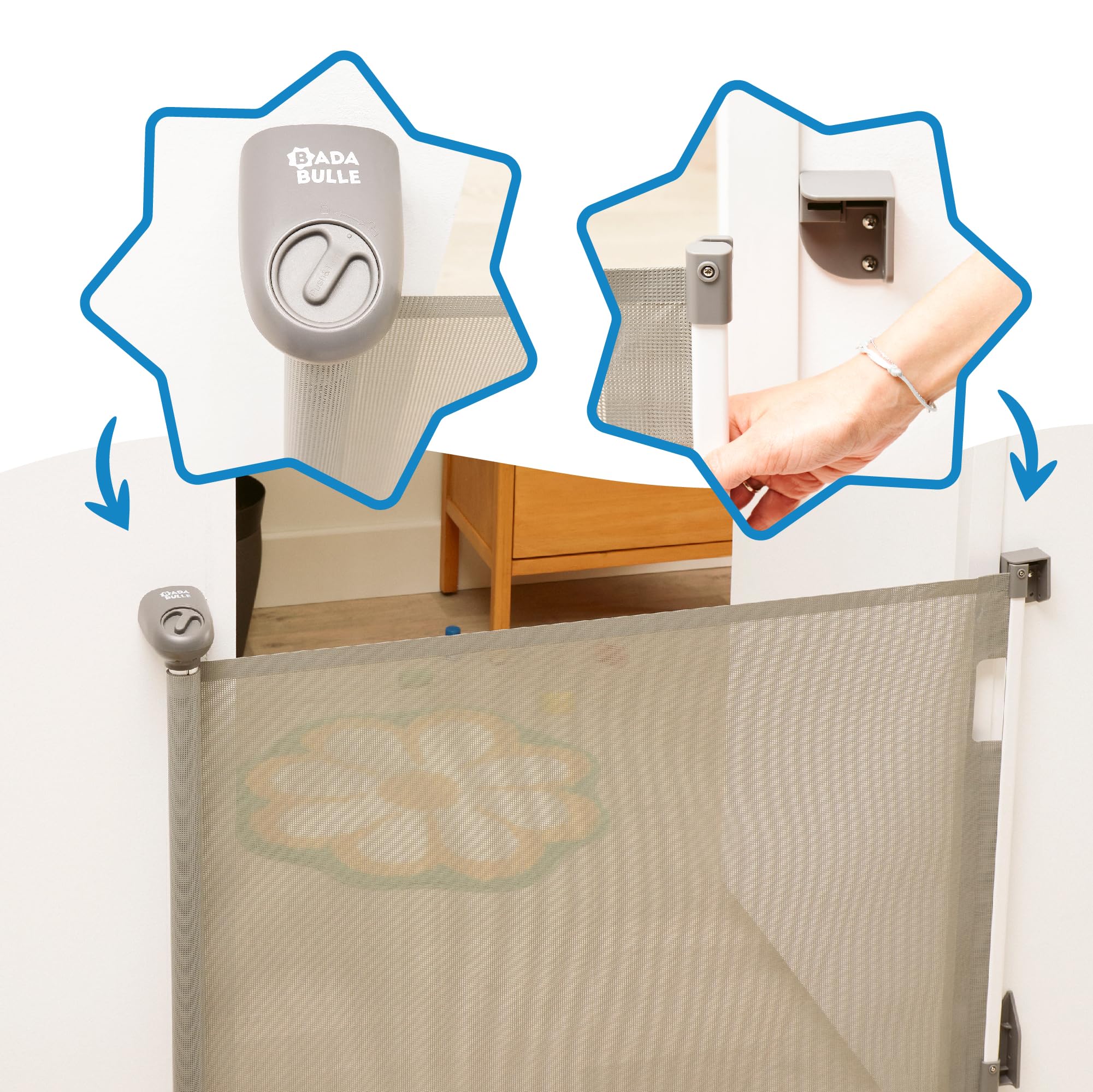 badabulle-safe-roll-t-rschutzgitter-treppenschutzgitter-ausziehbar-bis-140-cm-ei image 4
