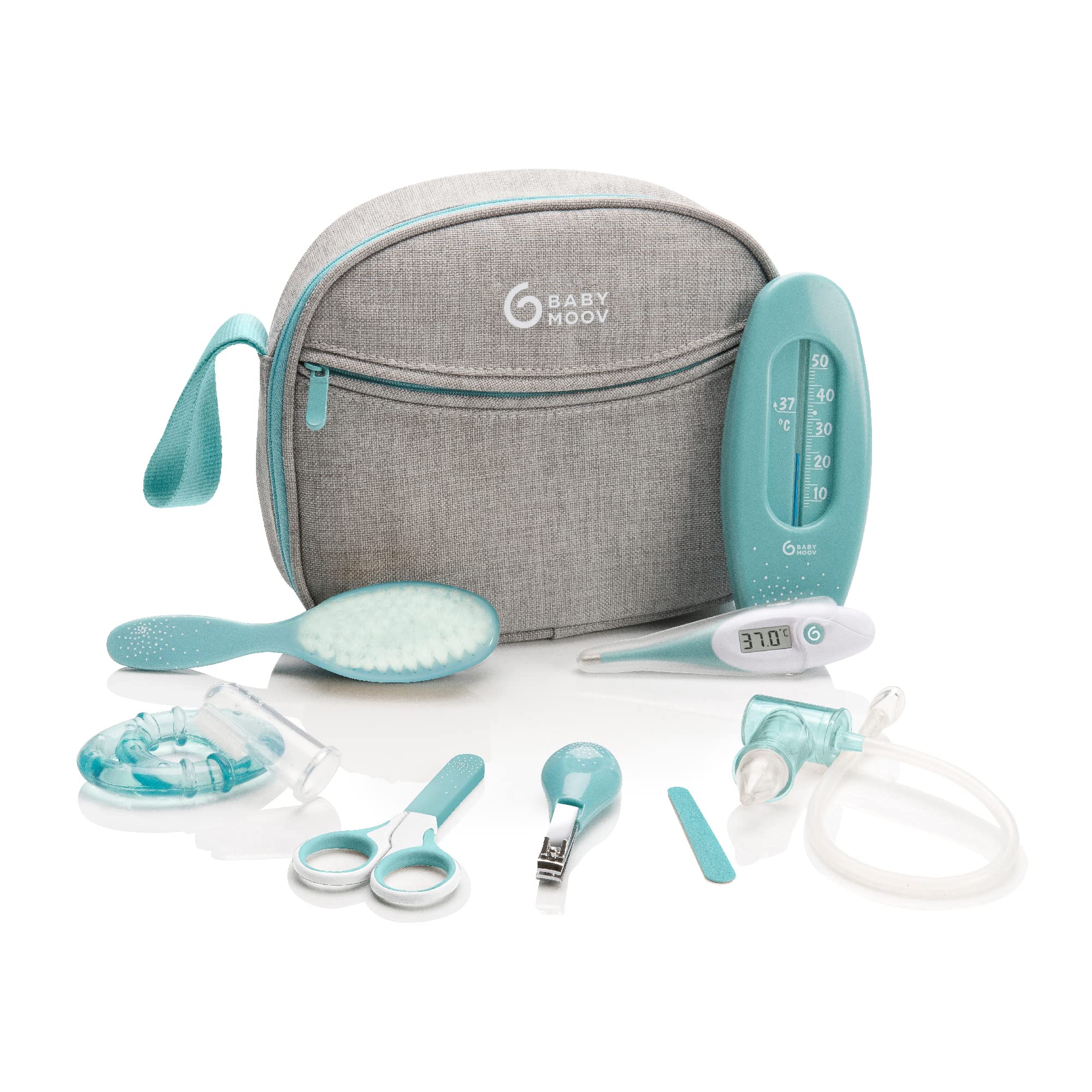 babymoov-babypflege-set-aqua-9-teiliges-baby-pflege-set-mit-digitalem-fieberther image 1