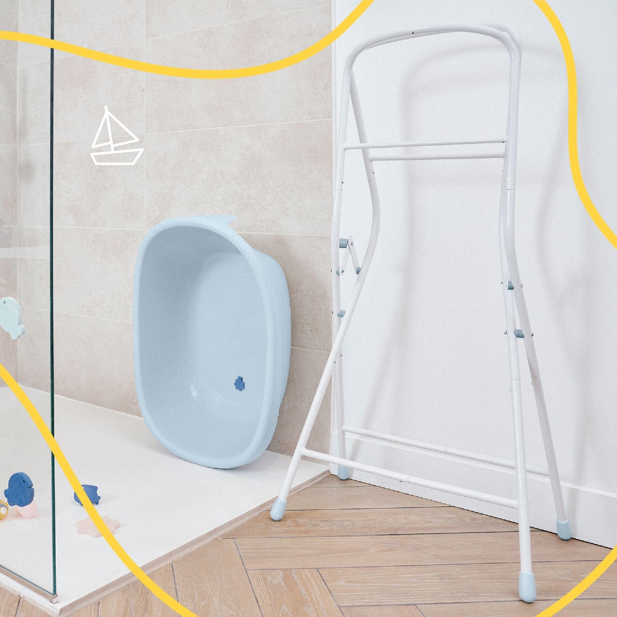 badabulle-baby-badewanne-wal-ergonomisch-komfortabel-bis-24-monate-made-in-europ image 6