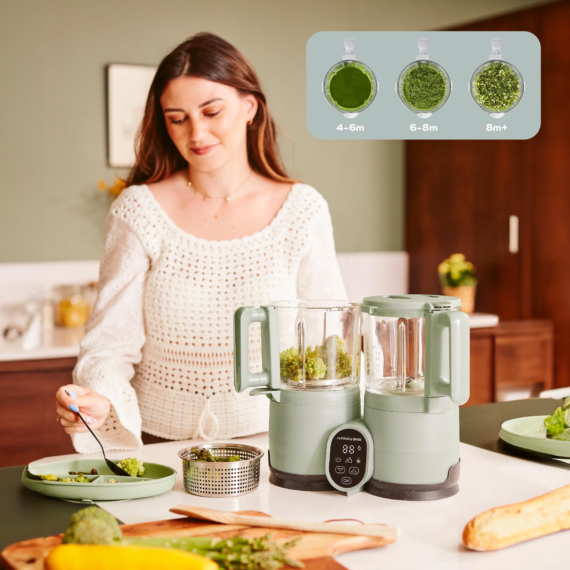 babymoov-nutribaby-glass-green-celadon-babynahrungszubereiter-4-in-1-dampfgarer- image 7