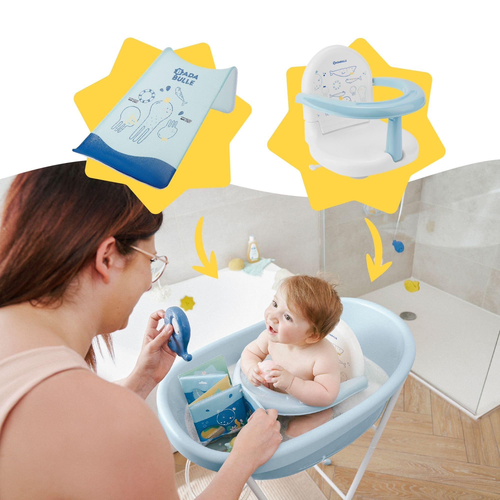 badabulle-baby-badewanne-wal-ergonomisch-komfortabel-bis-24-monate-made-in-europ image 3