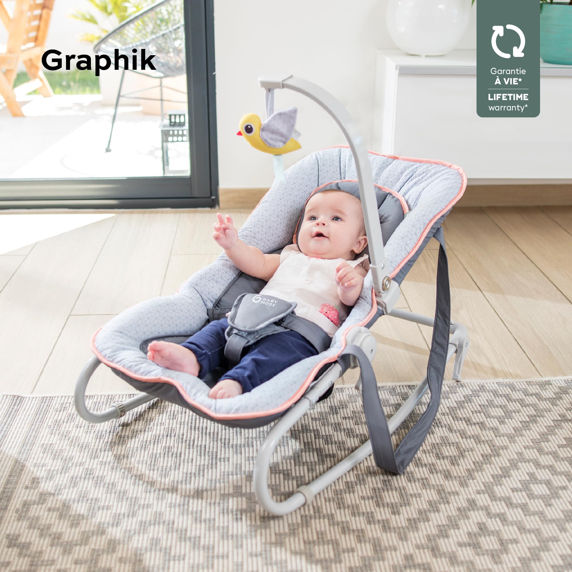 babymoov-babywippe-graphik-peach-babyschaukel-mit-5-fach-verstellbarer-r-ckenleh image 2