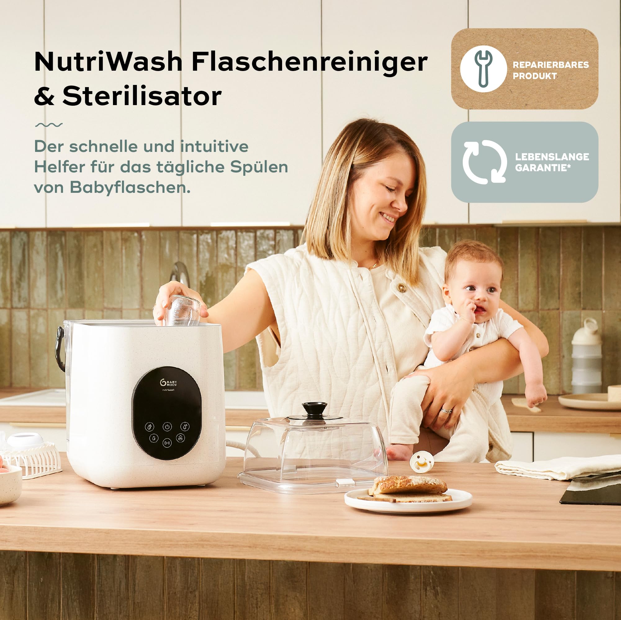 babymoov-nutriwash-4-in-1-elektrischer-sterilisator-flaschenreiniger-reinigt-ste image 2
